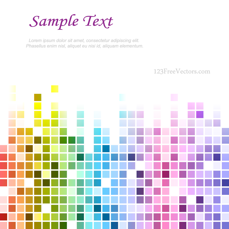 Rainbow Tile Background Designs