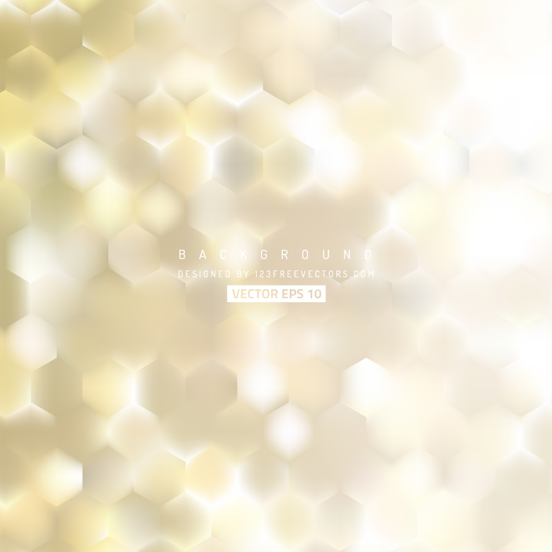 Light Beige Hexagon Pattern Background Design