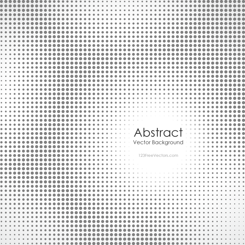 Grey Halftone Background Image