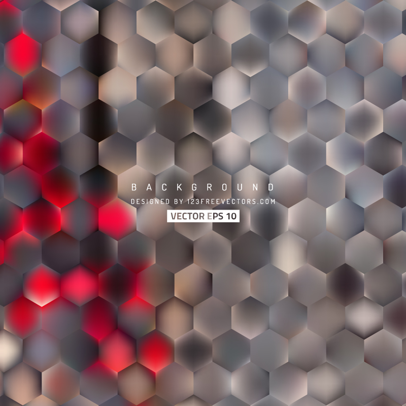 Brown Hexagon Background Template