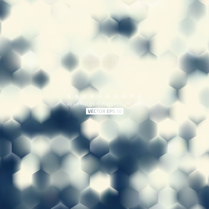 Abstract Light Color Hexagon Pattern Background Design