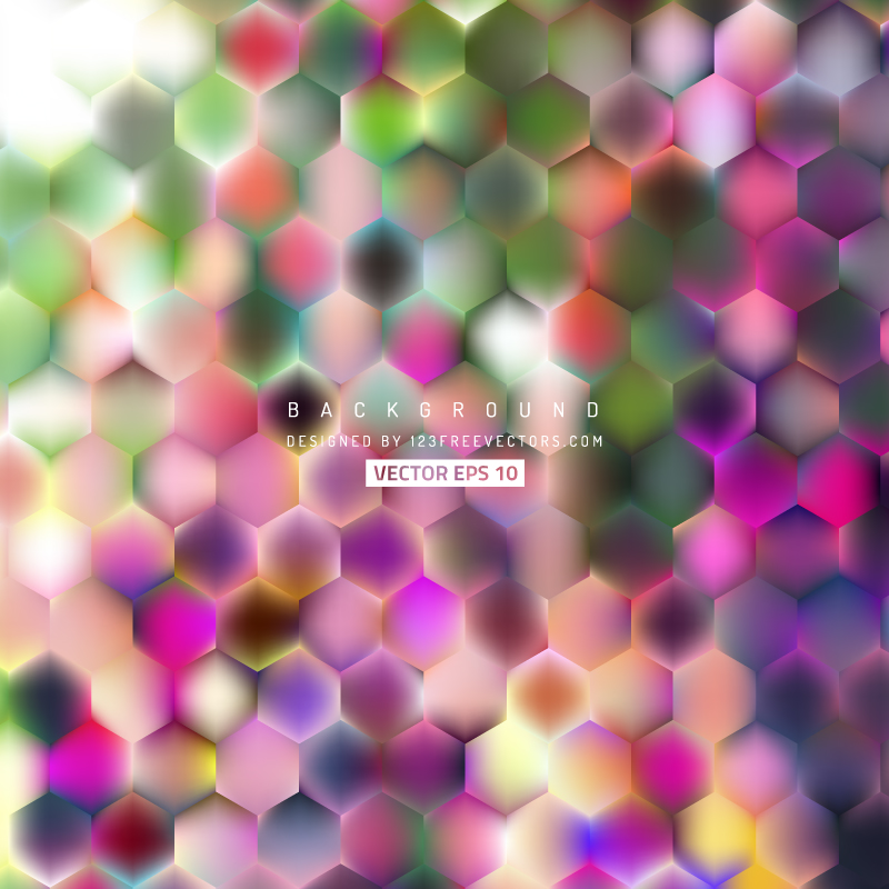 Abstract Hexagon Background