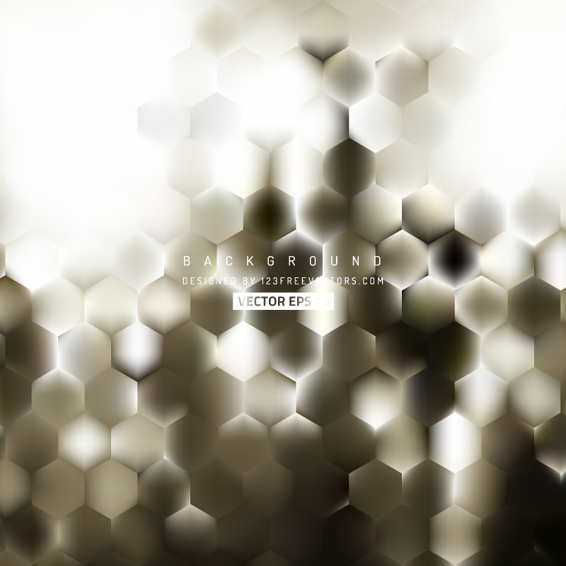 Abstract Hexagon Background Template