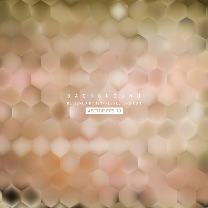 Hexagon Pattern Background Design