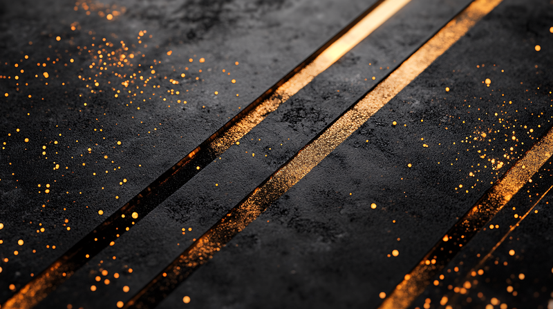 Abstract Black Gold Texture