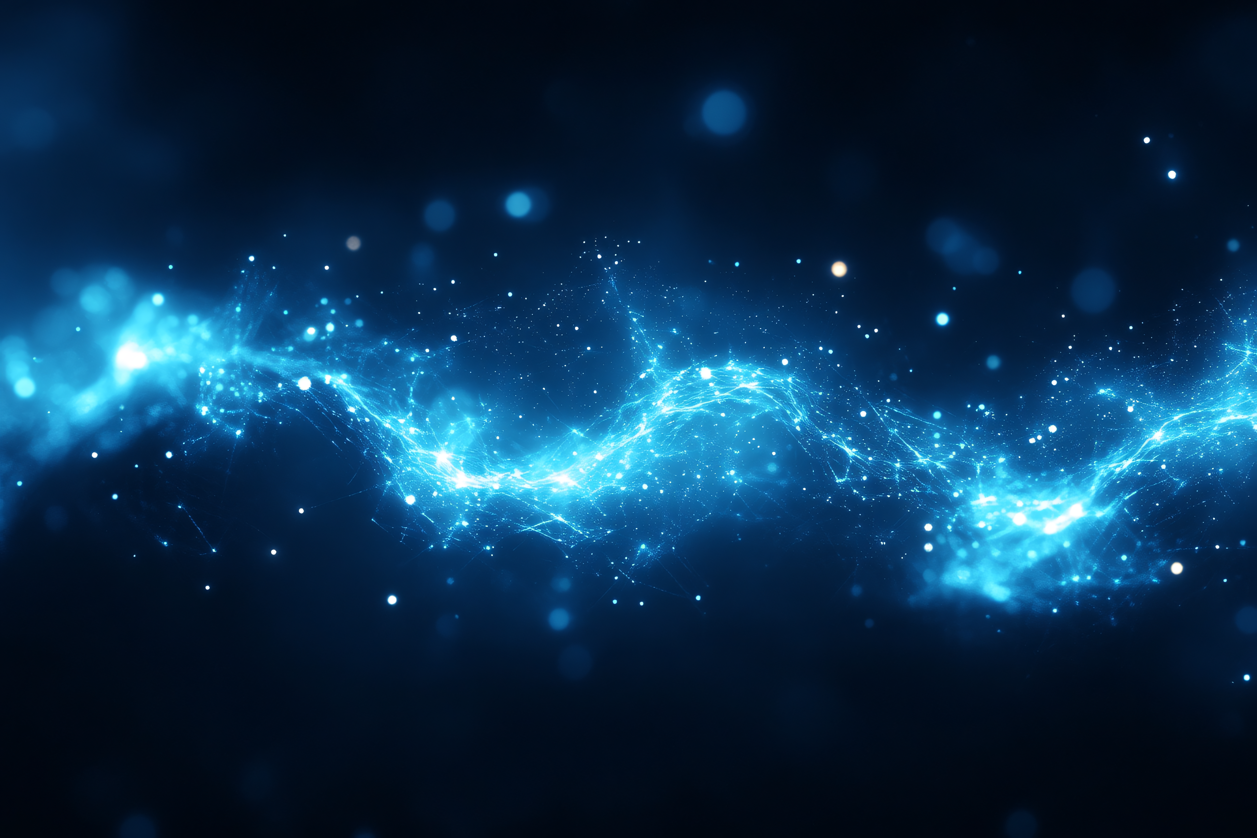 Abstract Blue Energy Flow