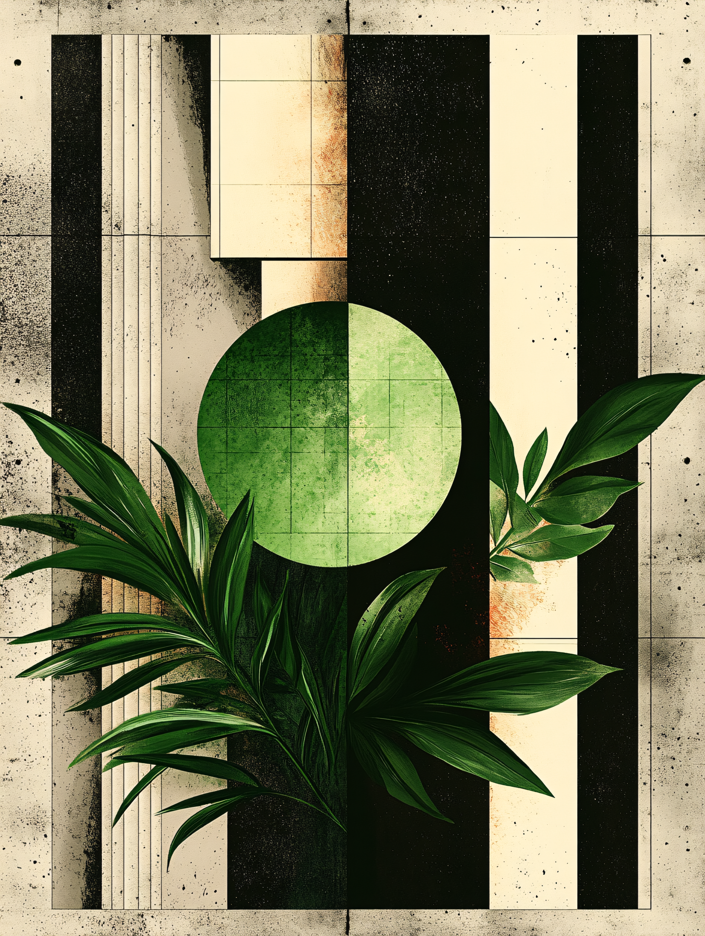 Abstract Botanical Geometry