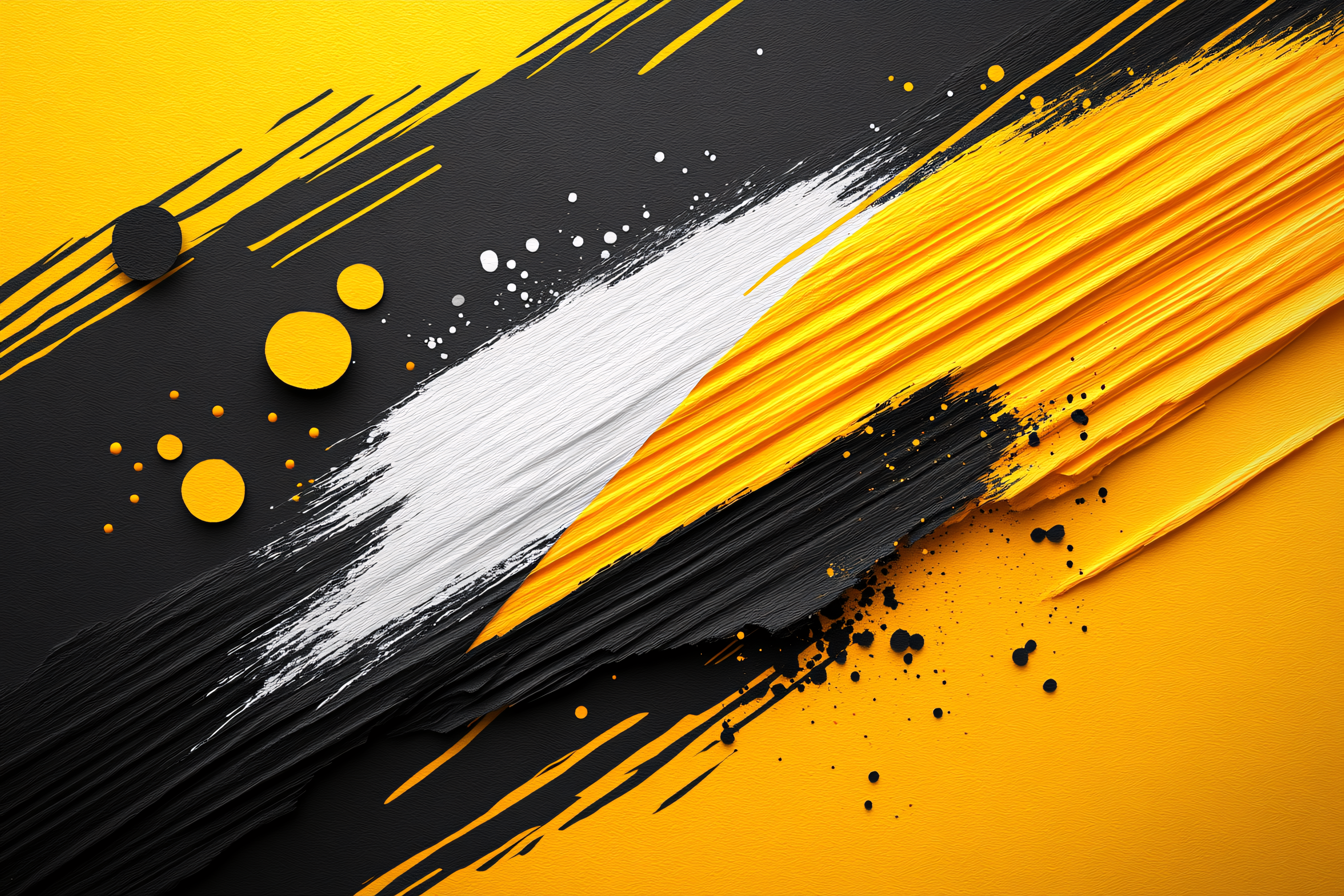 Abstract Brush Strokes Background