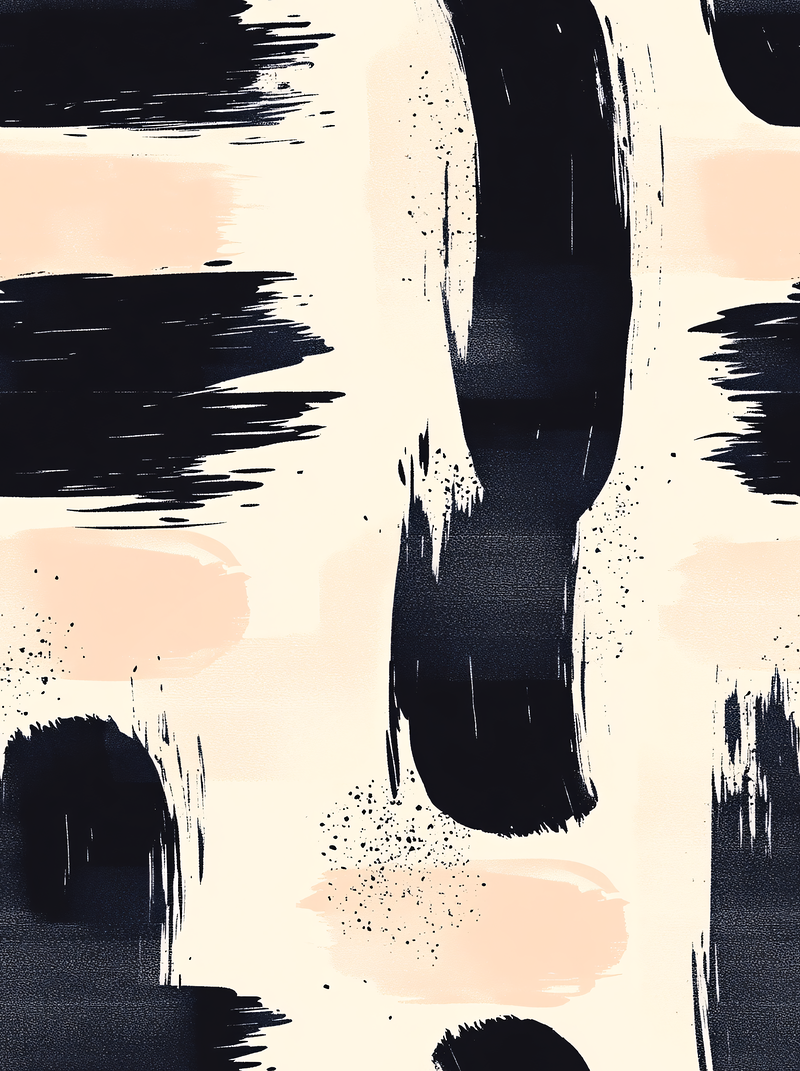 Abstract Brush Strokes