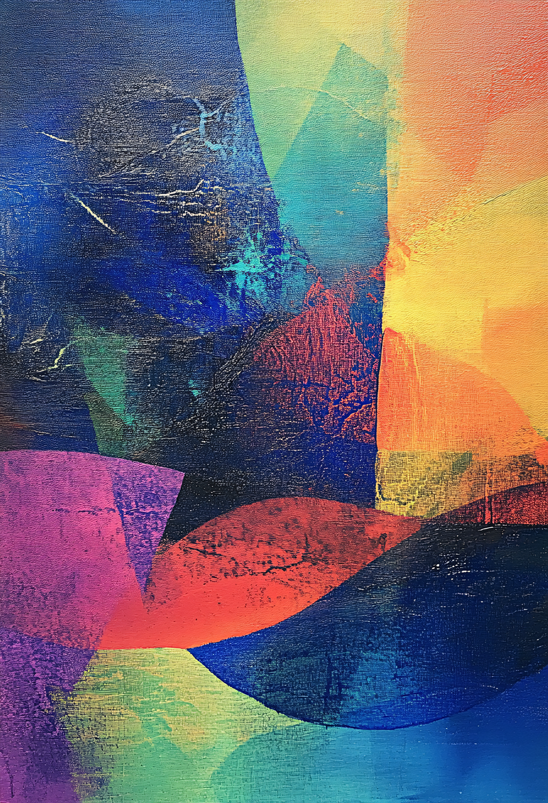 Abstract Canvas Symphony