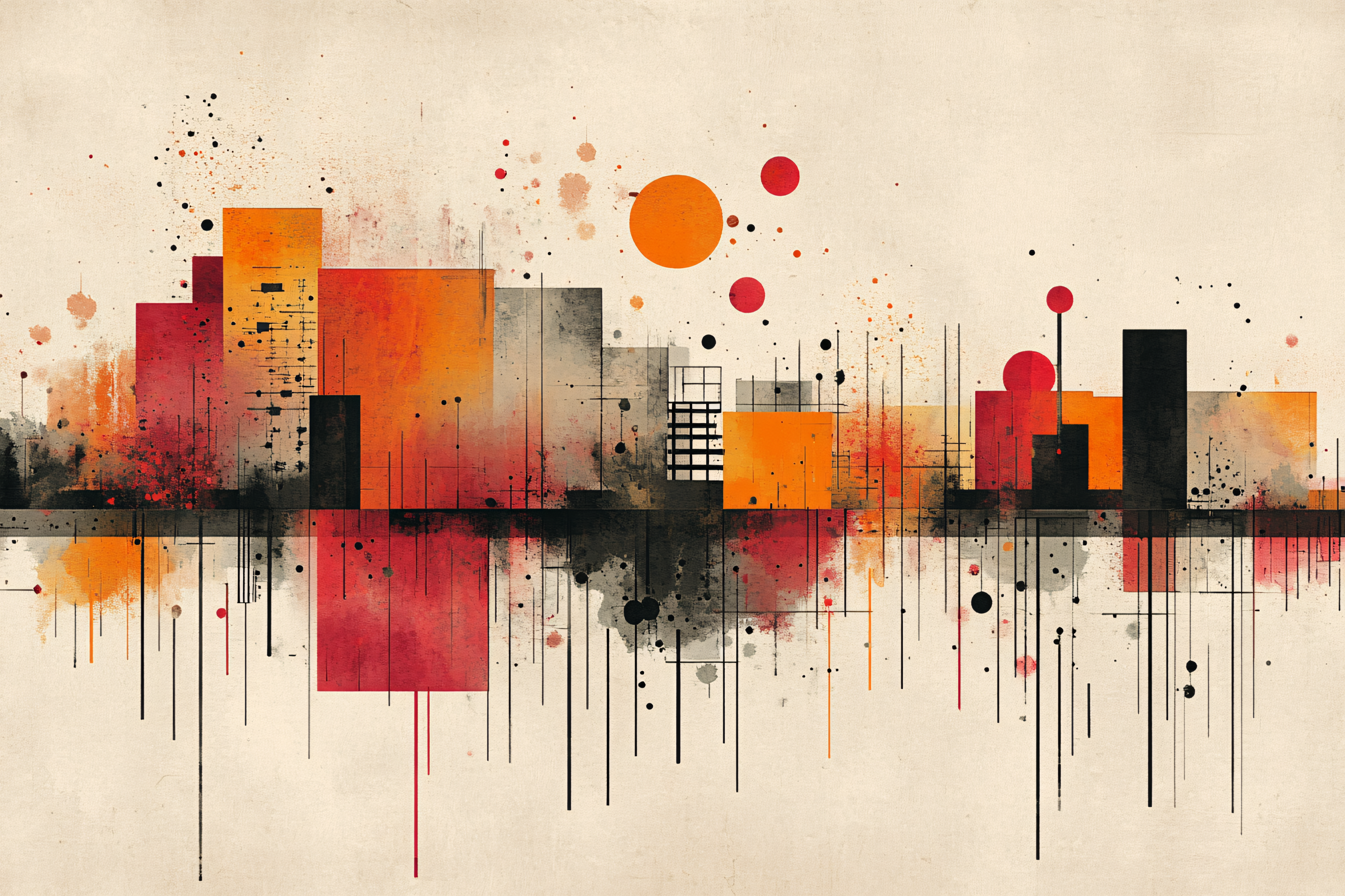 Abstract Cityscape