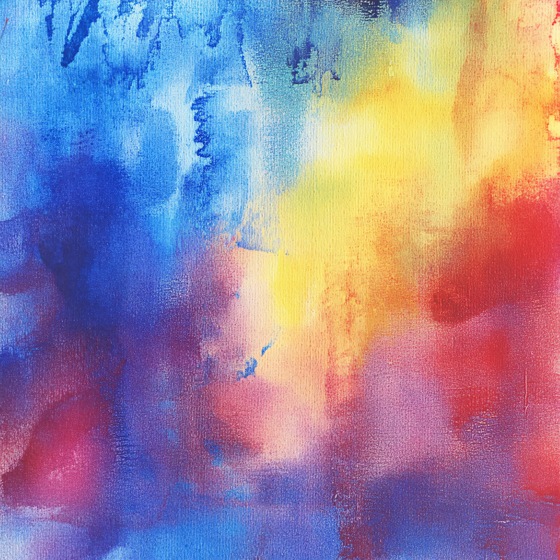 Abstract Colorful Canvas
