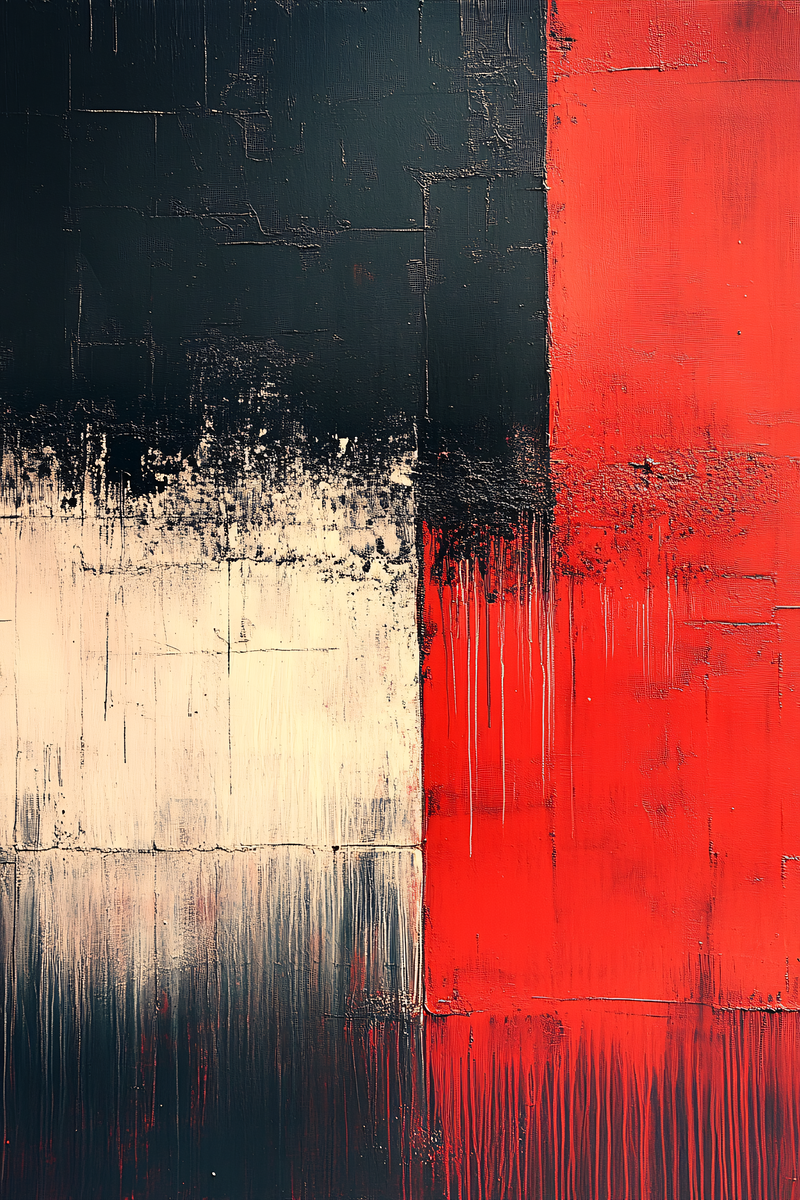 Abstract Divided Wall