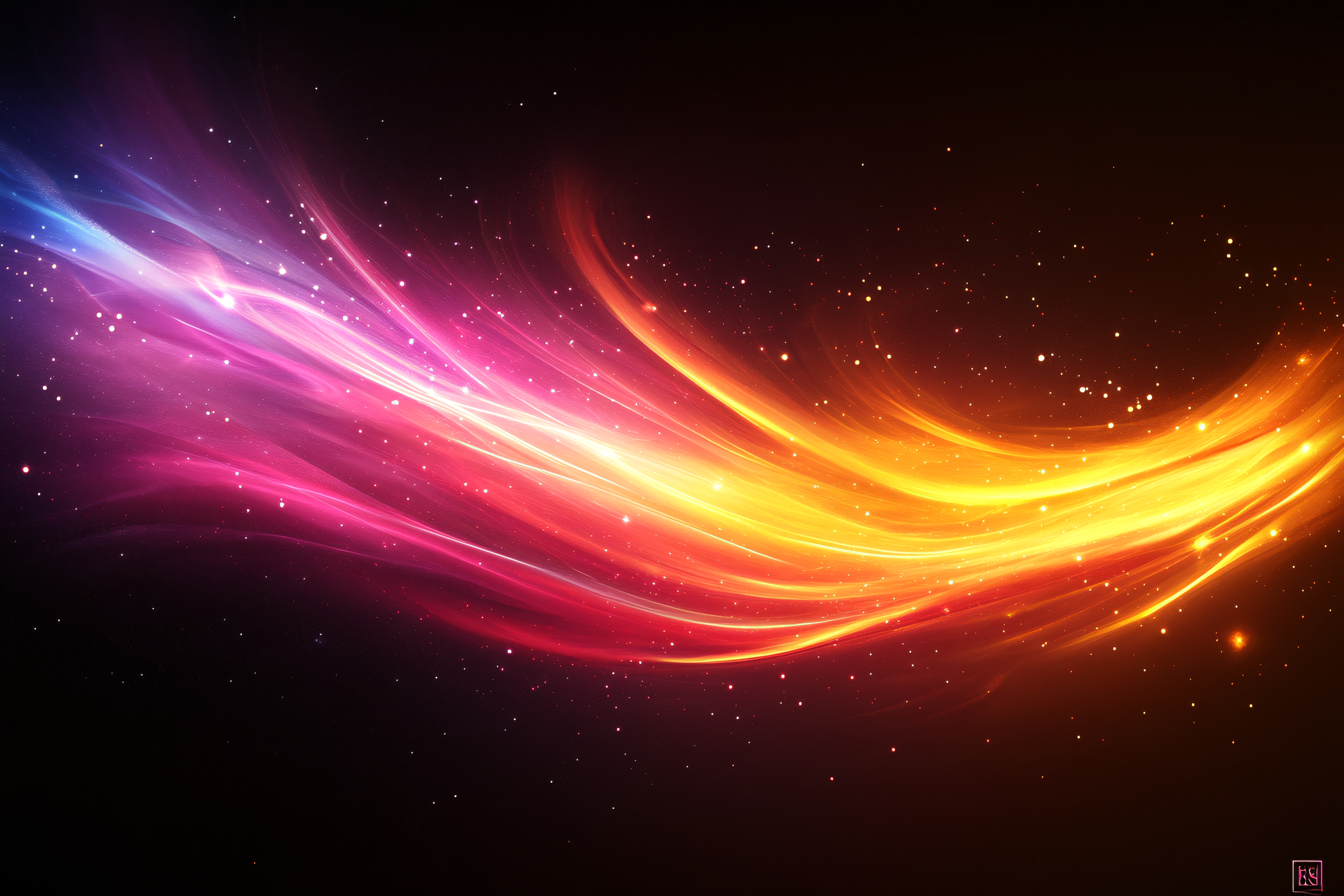 Abstract Energy Swirl