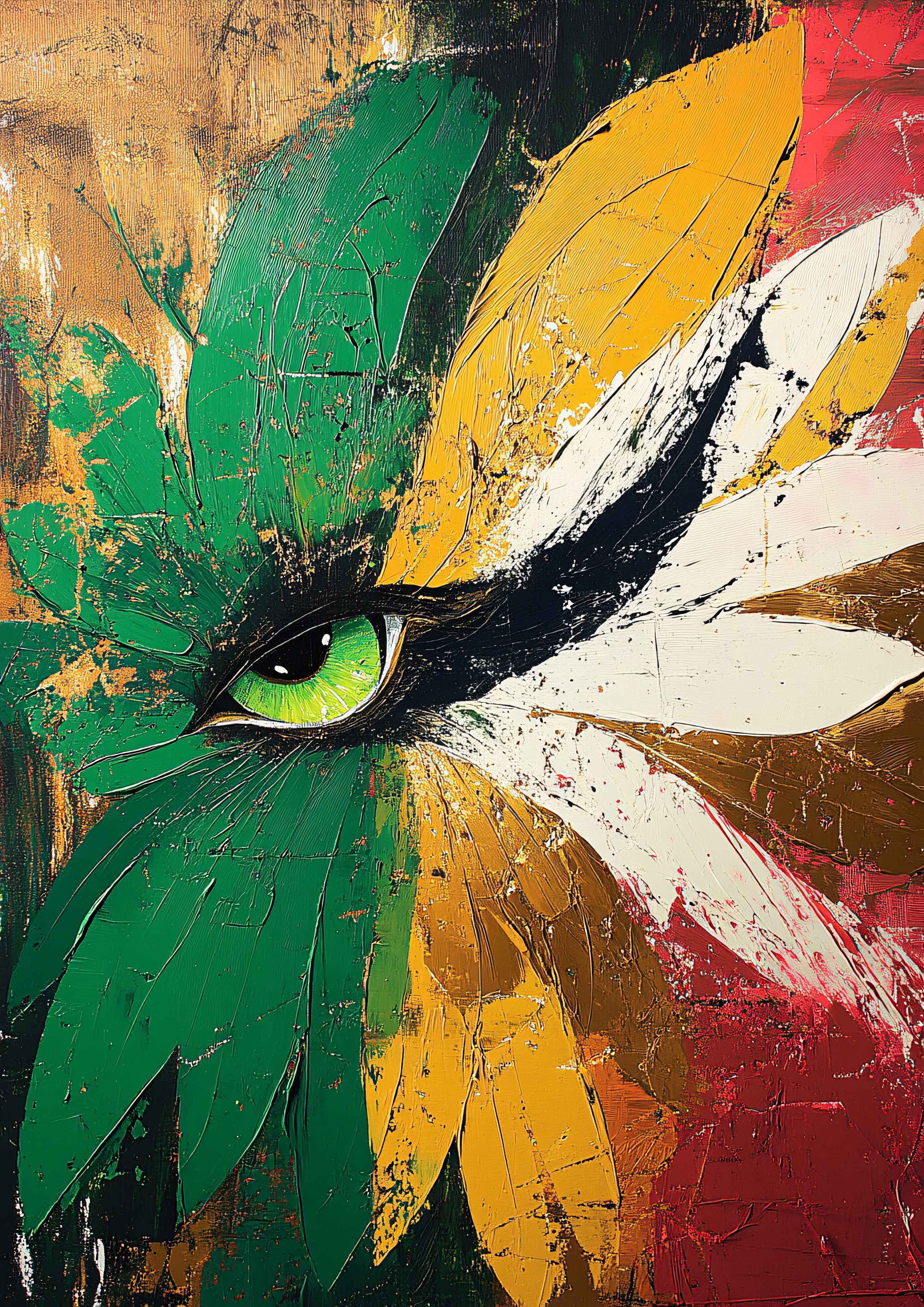 Abstract Eye Art
