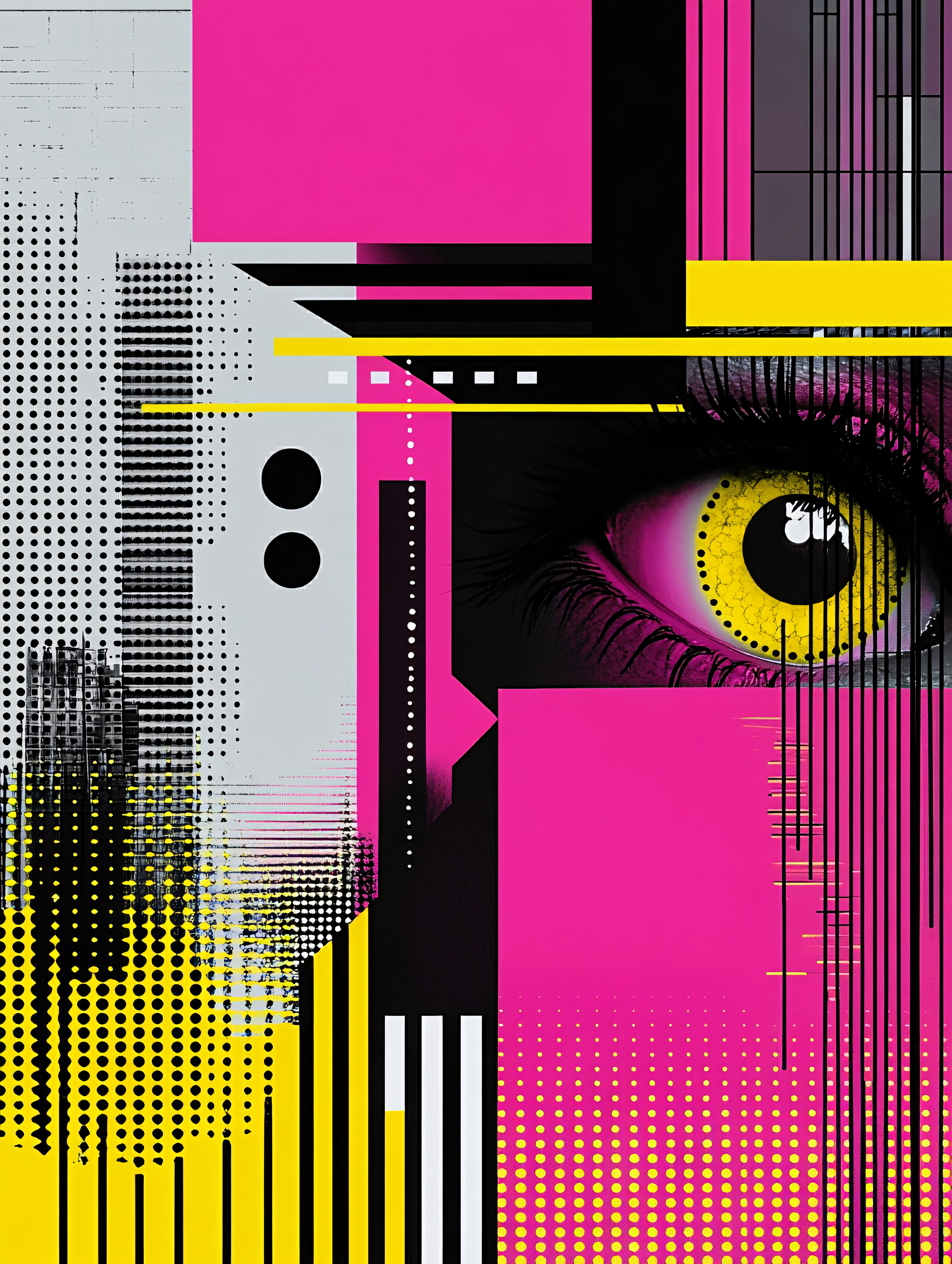 Abstract Eye Composition
