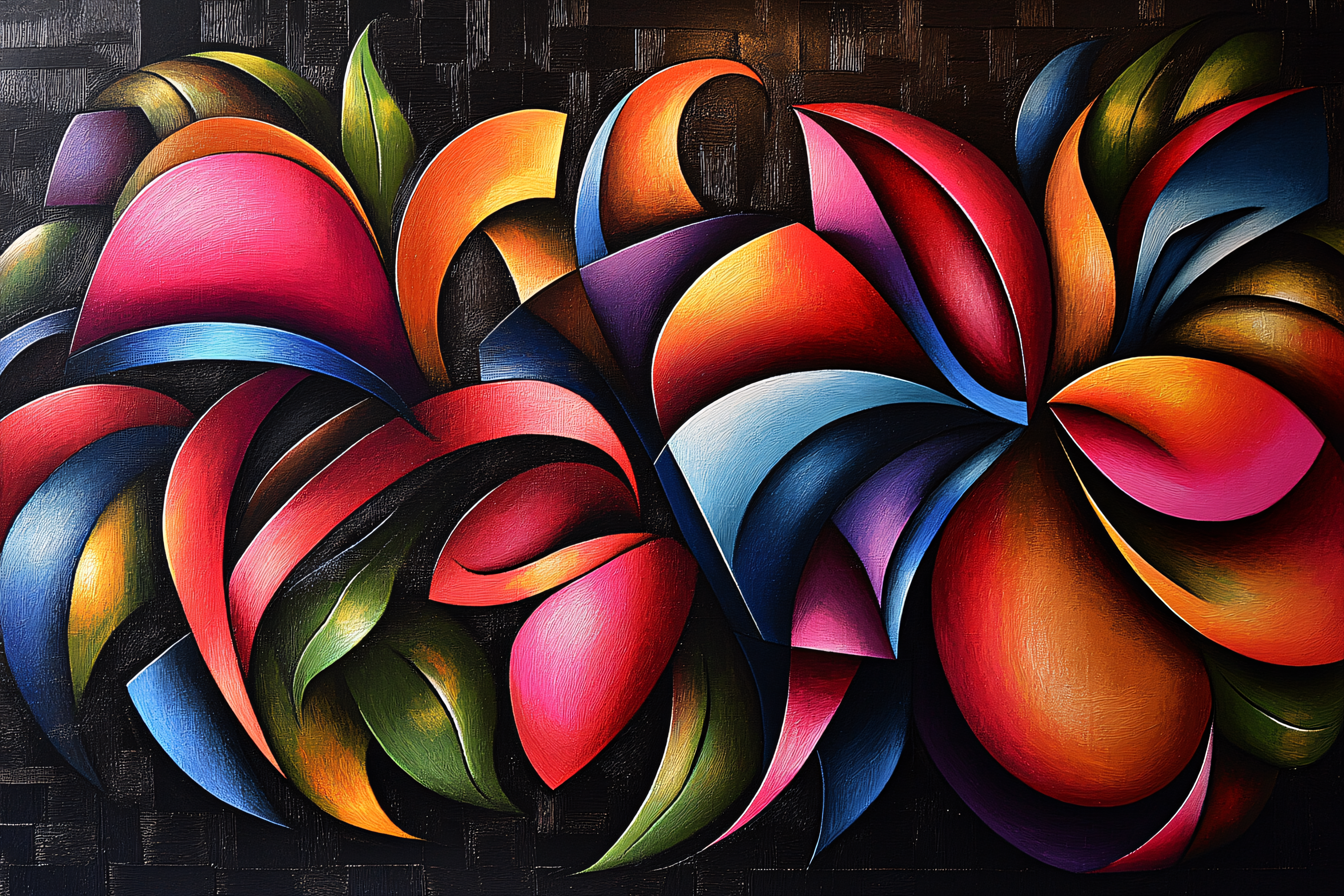 Abstract Floral Arrangement