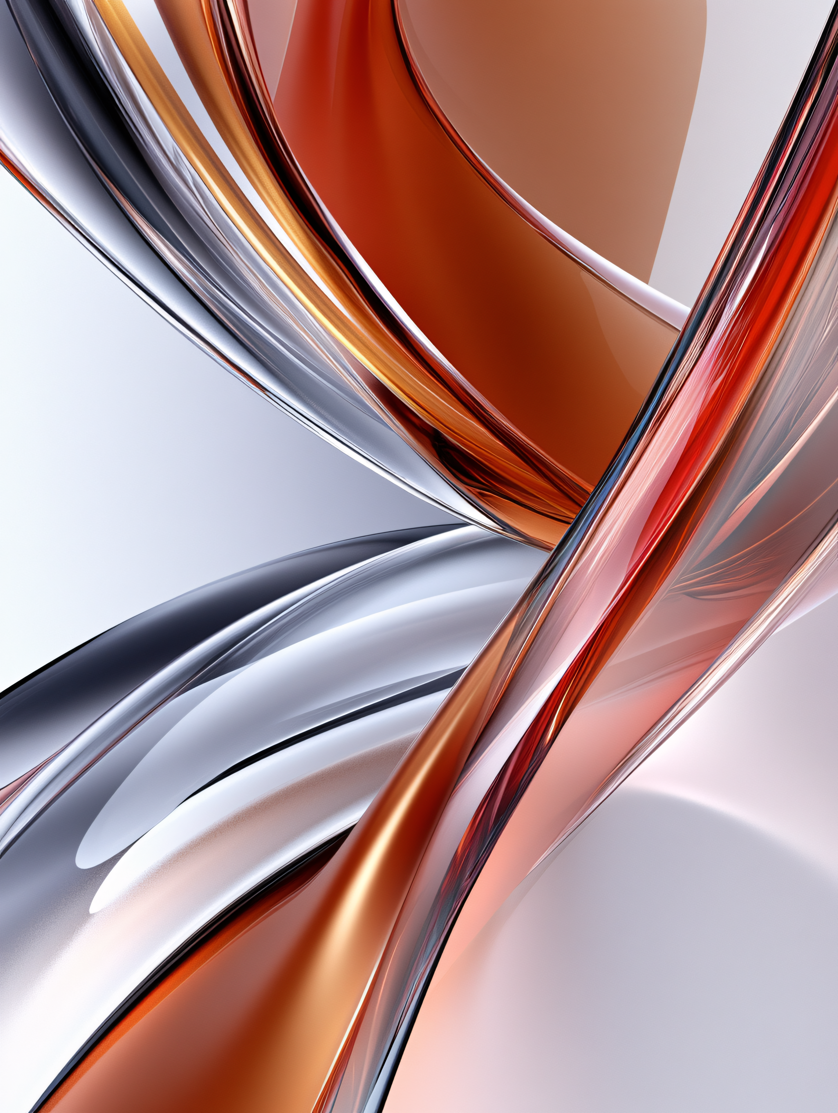Abstract Flowing Ribbons