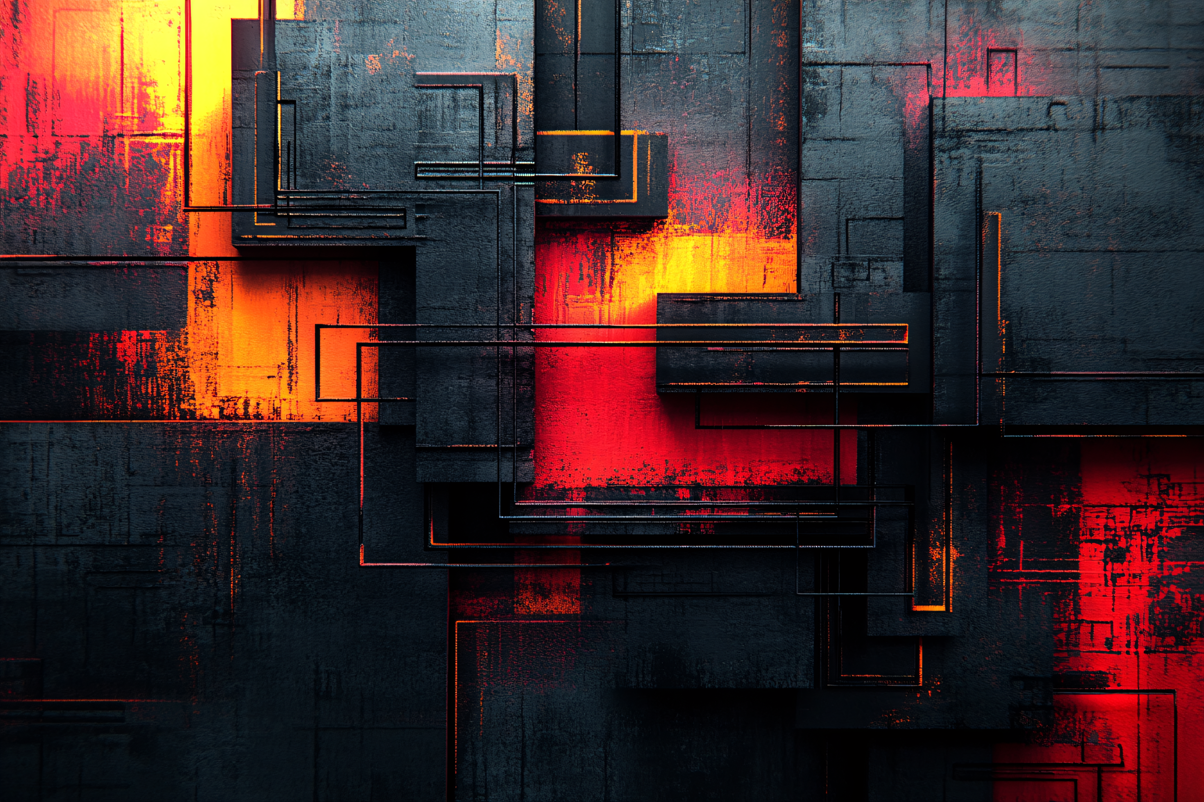 Abstract Geometric Composition