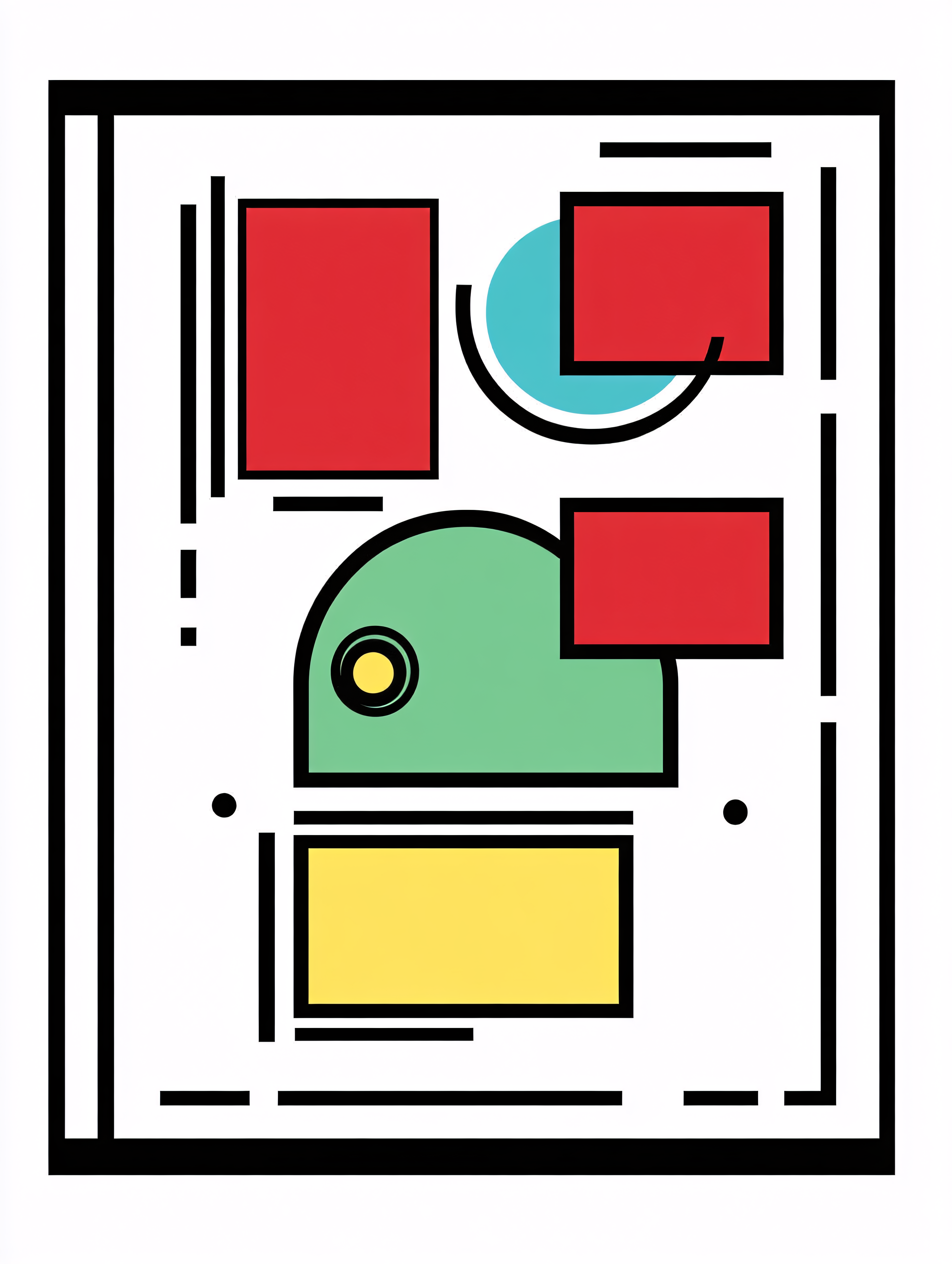 Abstract Geometric Composition