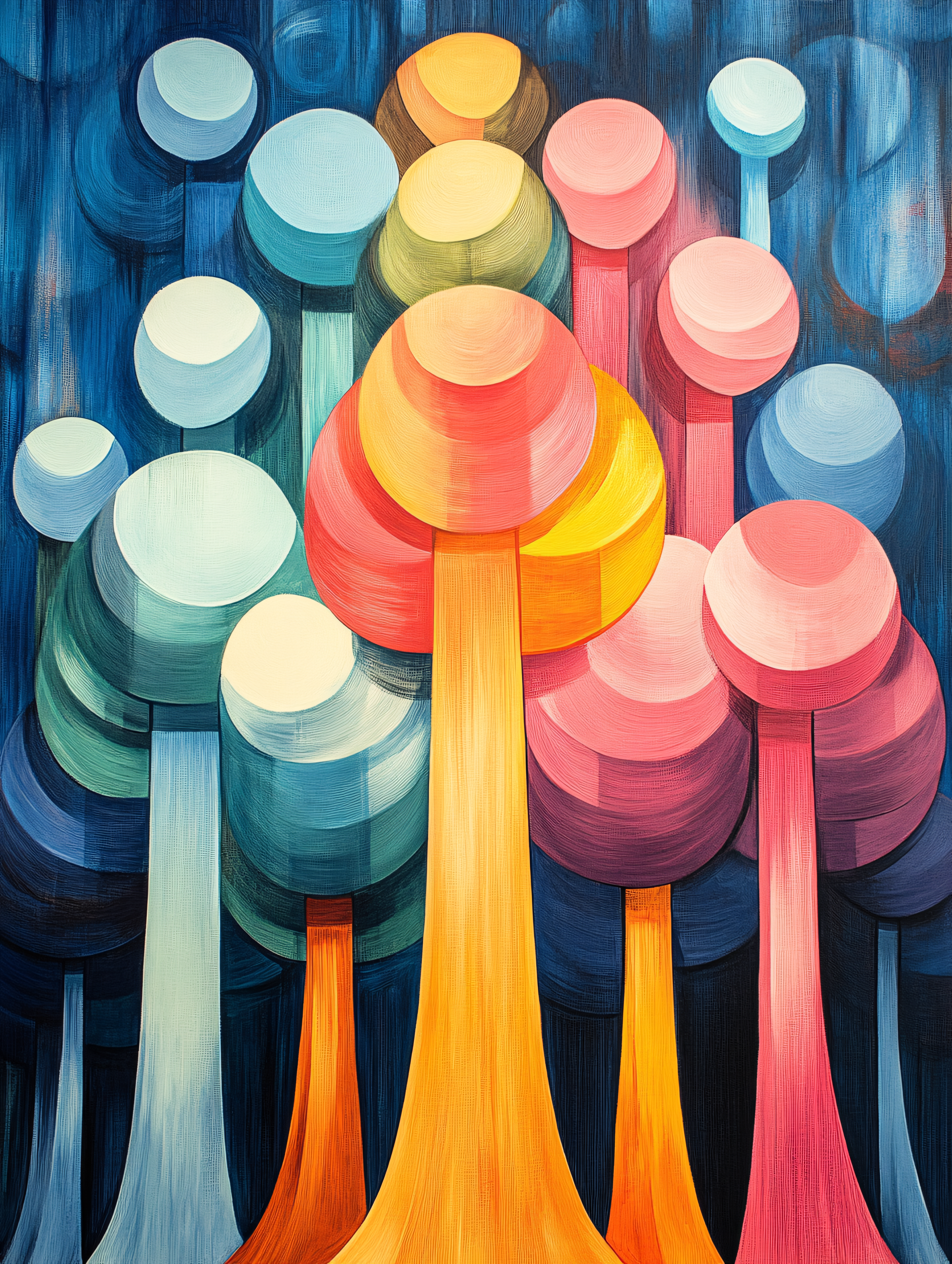 Abstract Geometric Trees