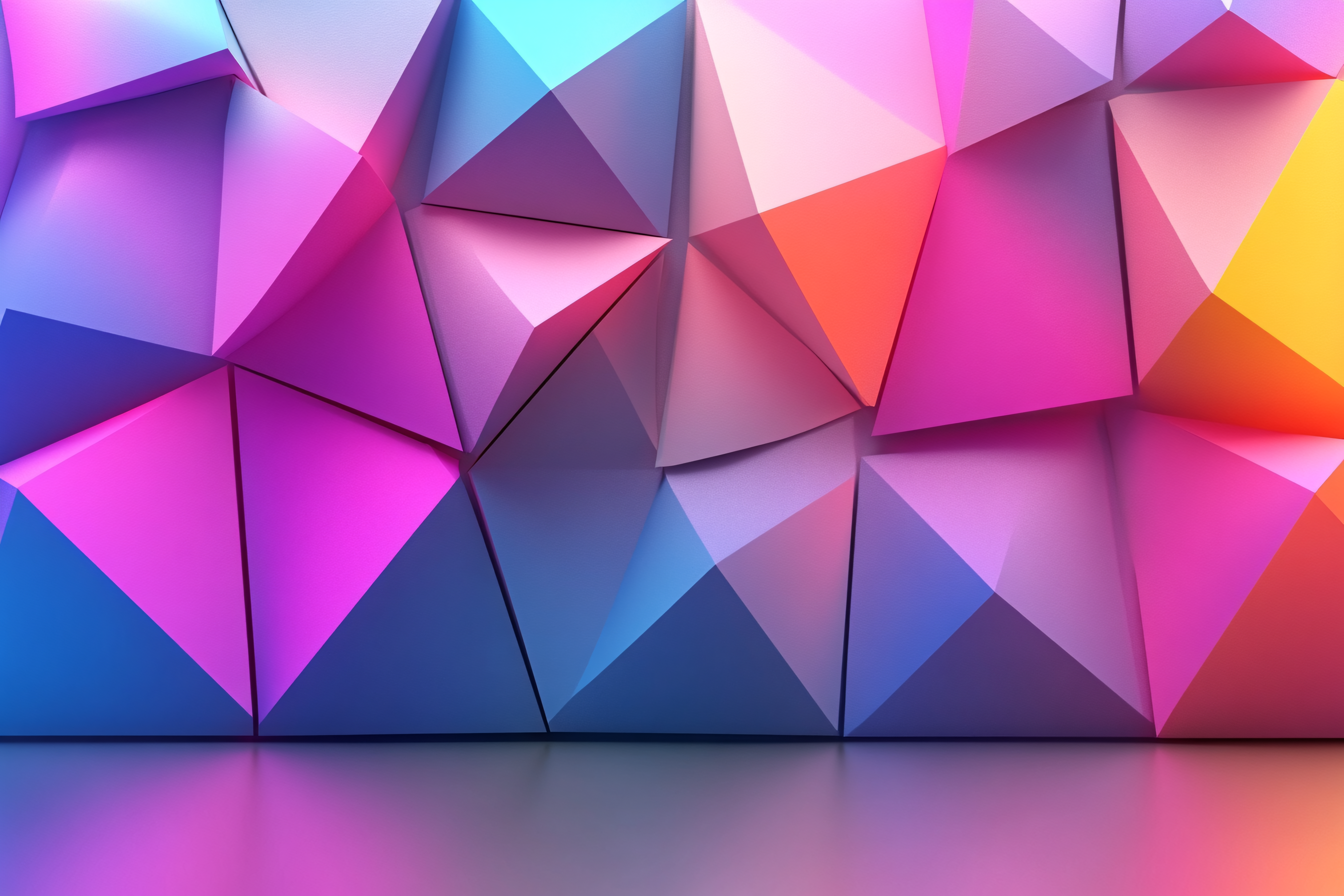 Abstract Geometric Wall