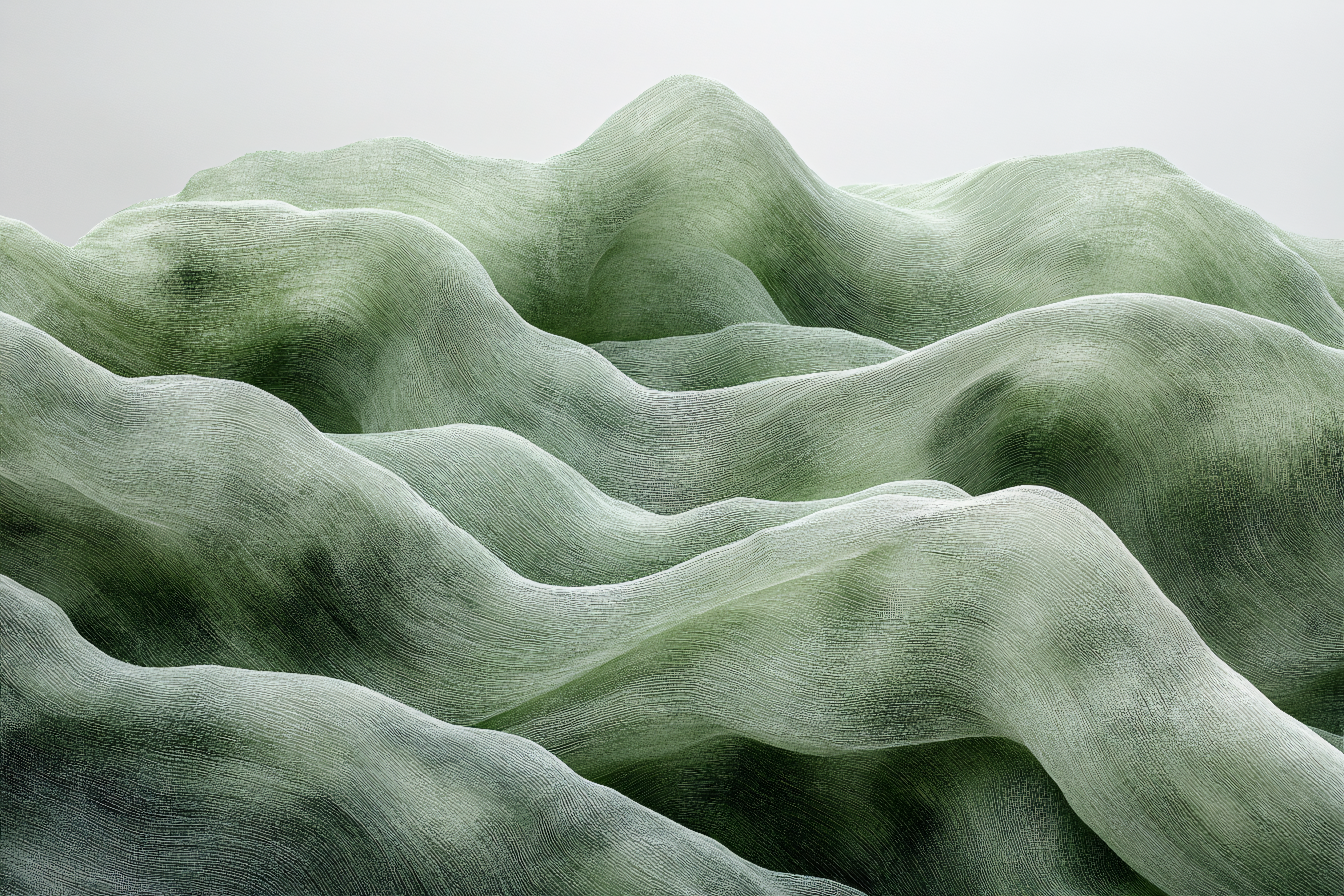 Abstract Green Landscape