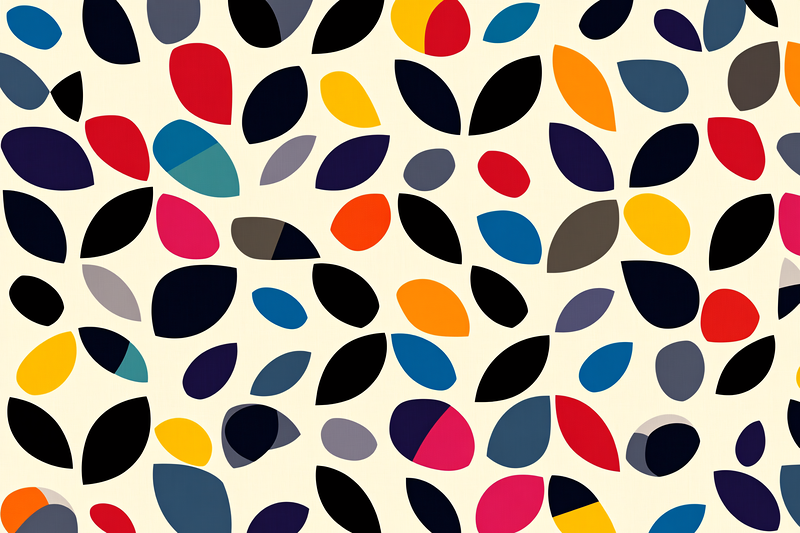 Abstract Leaf Pattern