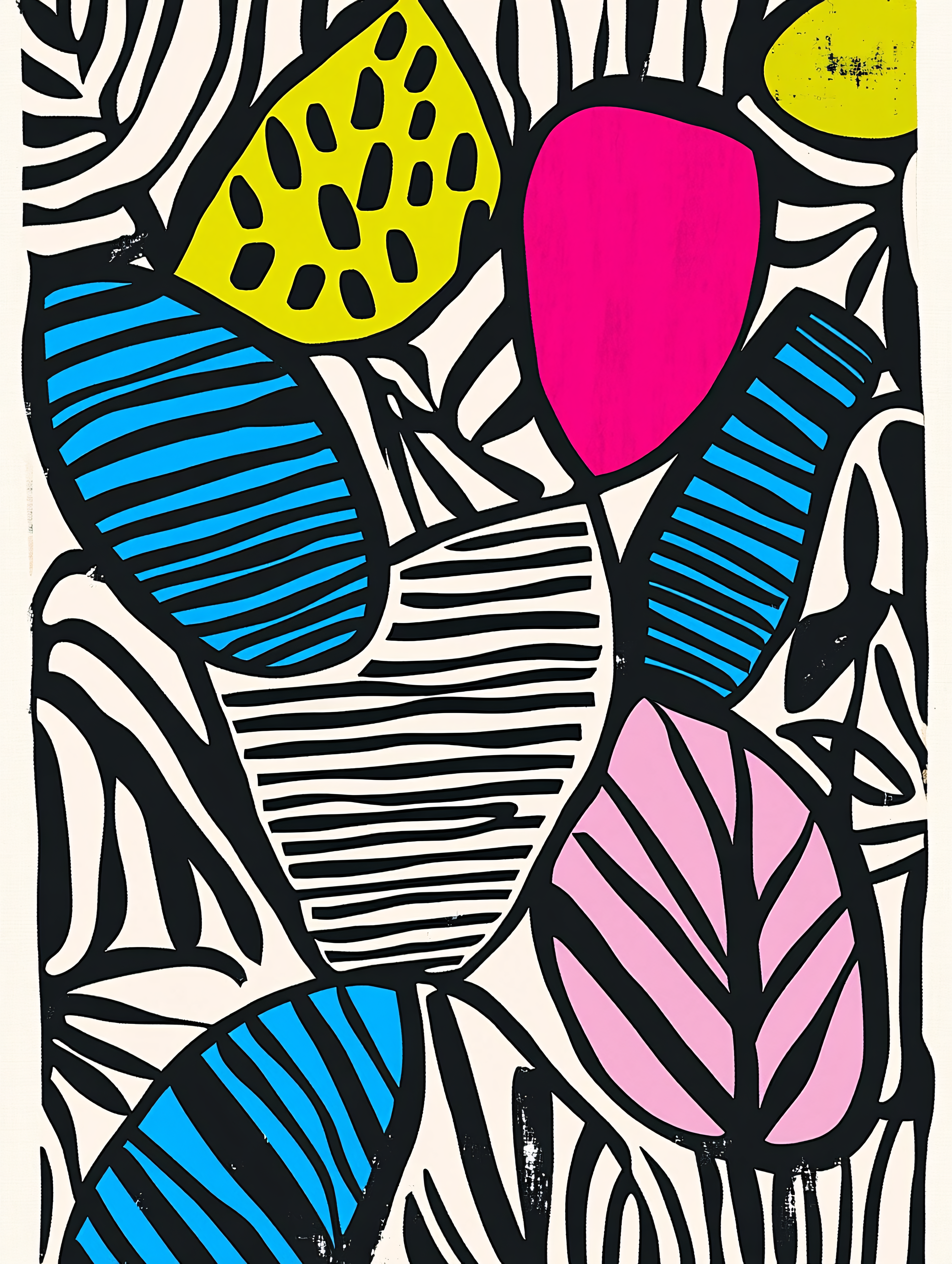 Abstract Leaf Pattern