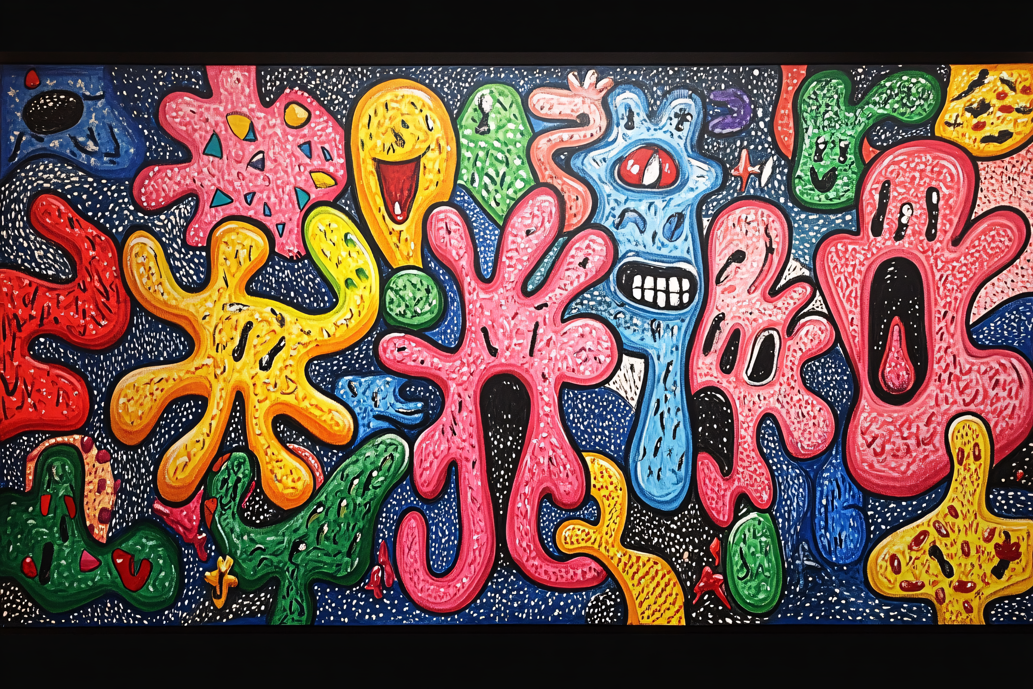Abstract Monster Party