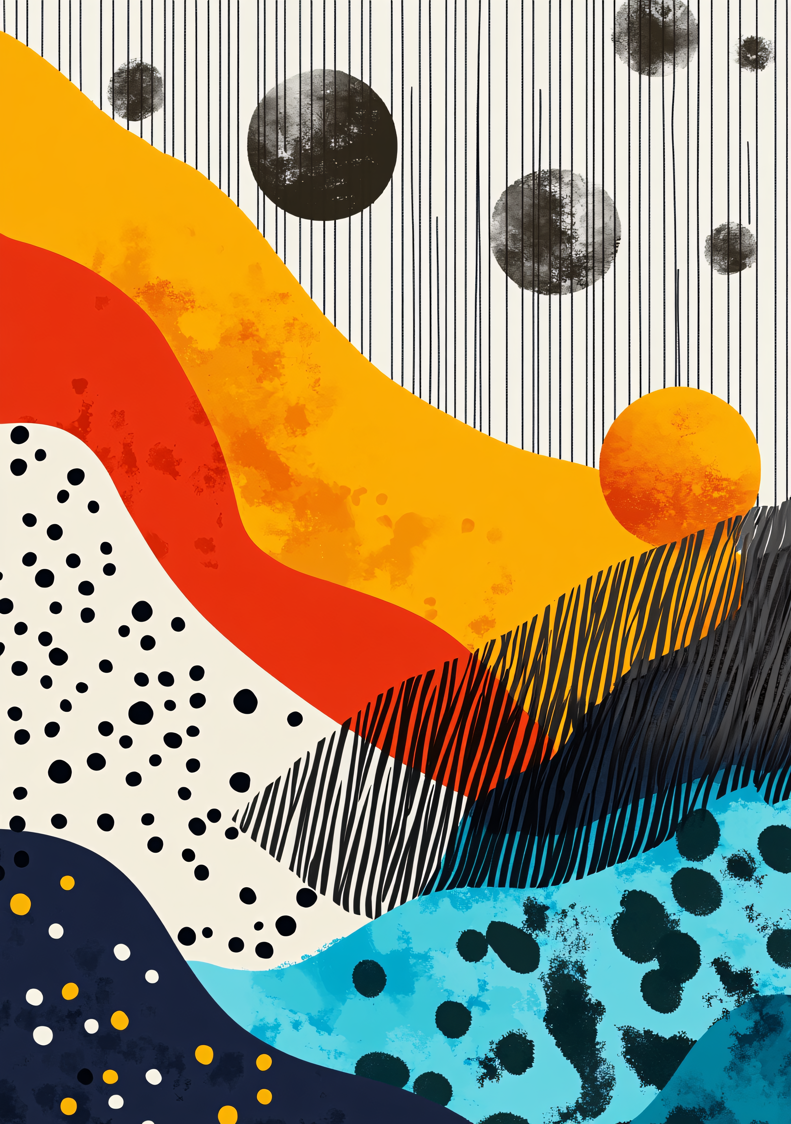 Abstract Organic Shapes