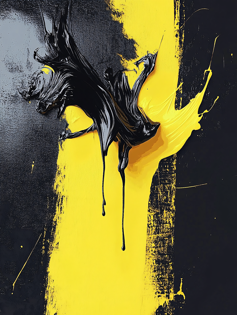 Abstract Paint Explosion