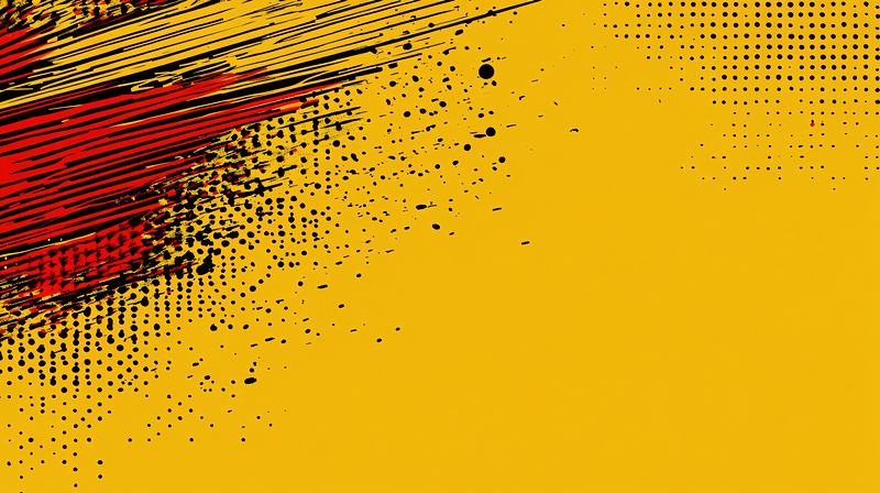 Abstract Paint Splatter