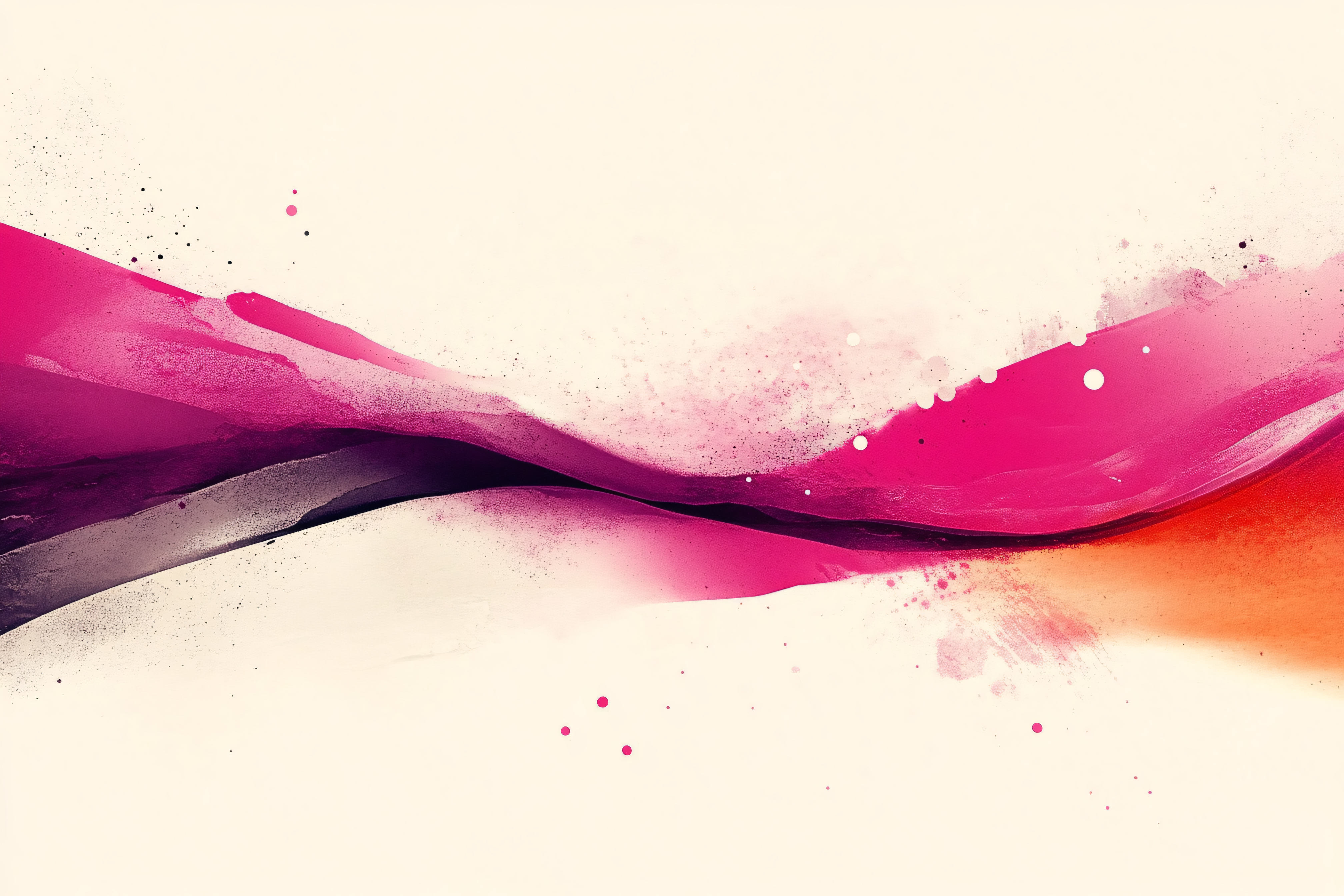 Abstract Pink Swirl