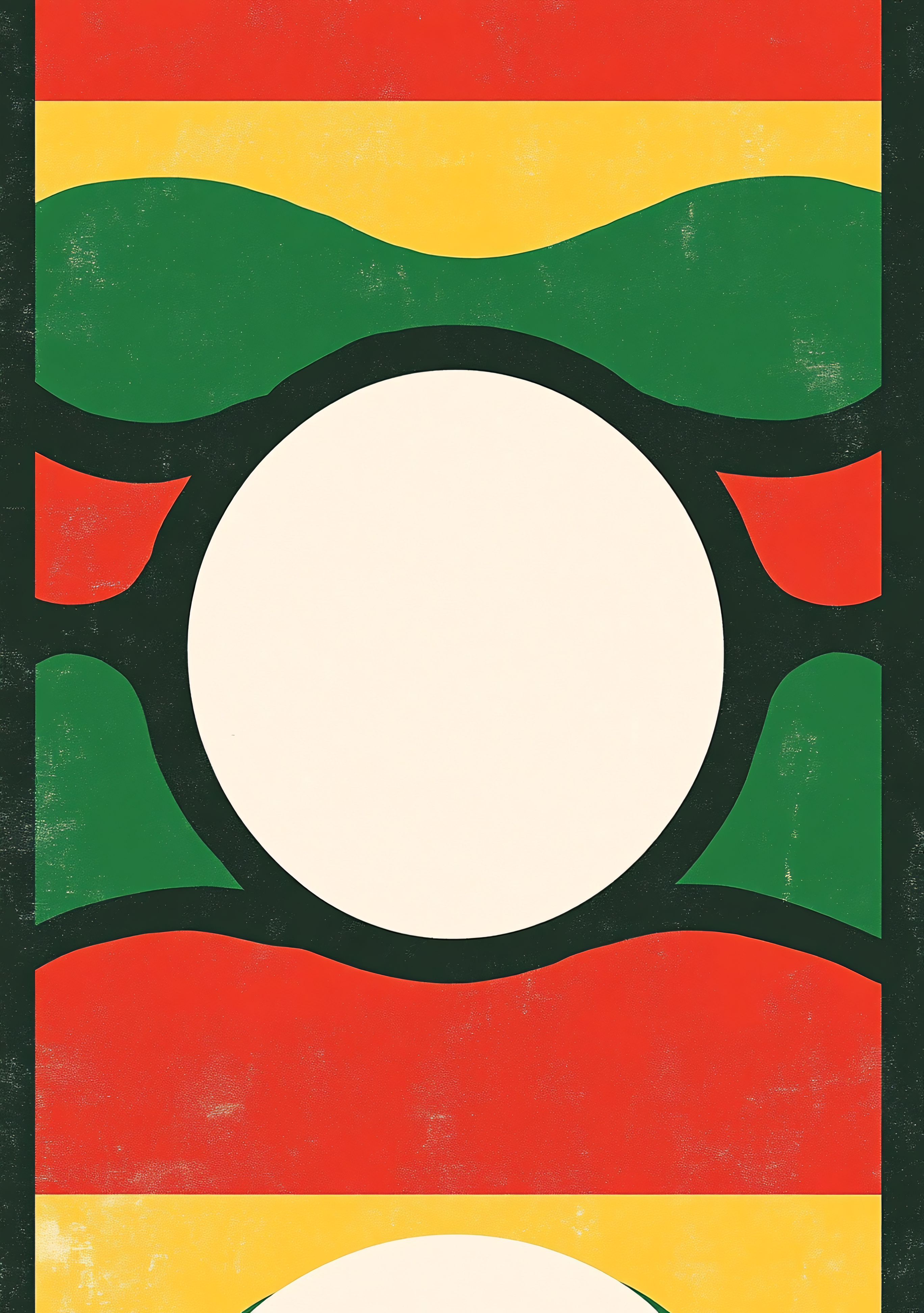 Abstract Retro Geometric Design