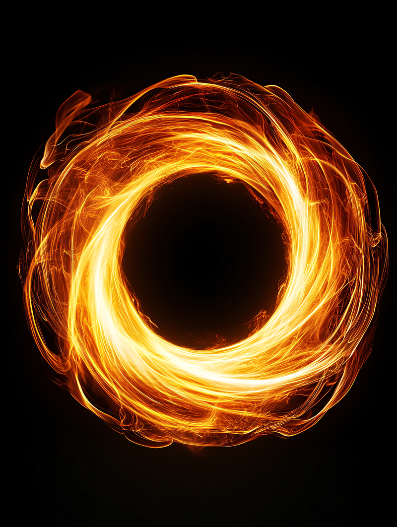 Abstract Ring Of Fire