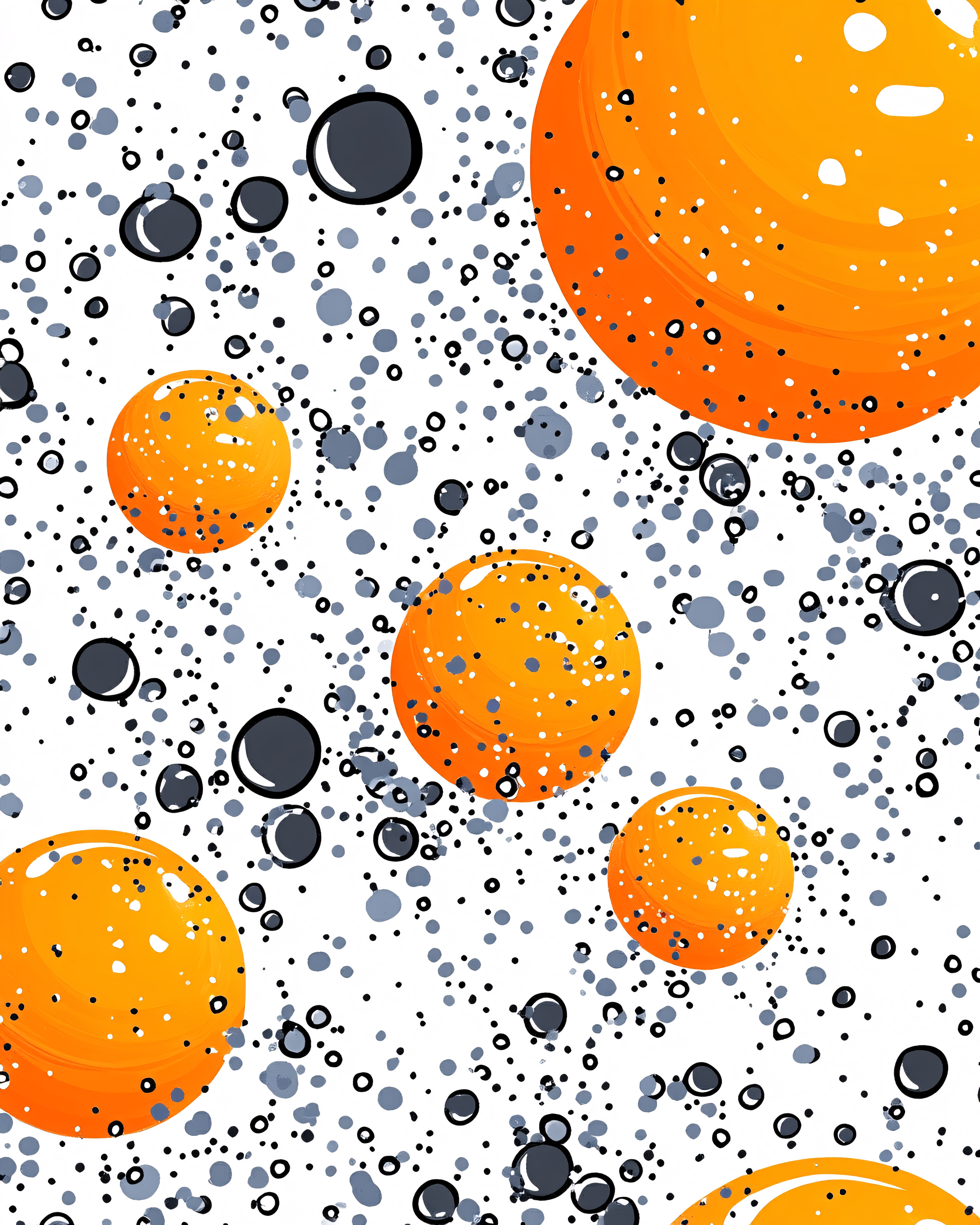 Abstract Spheres Pattern
