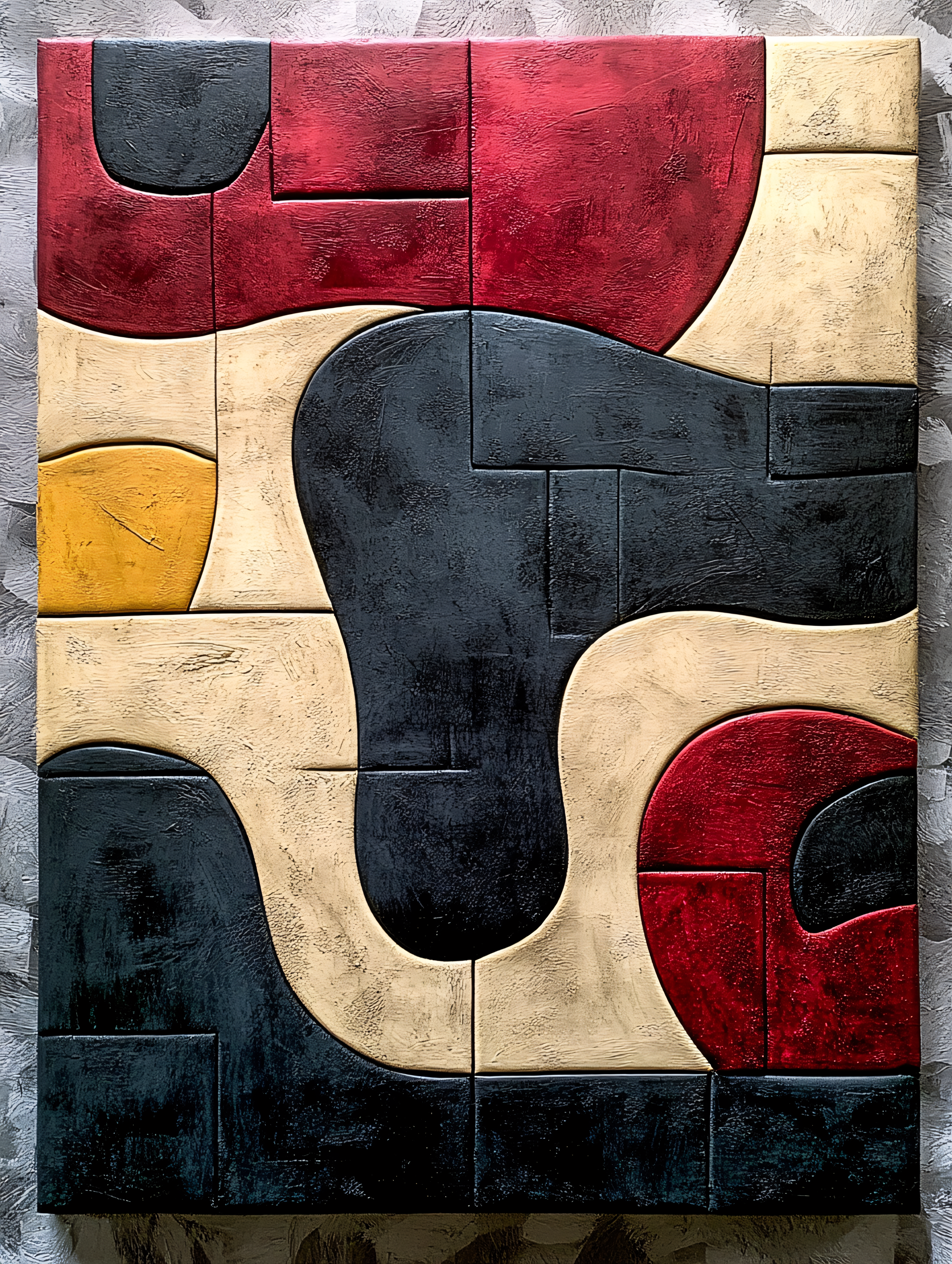 Abstract Textured Wall Art