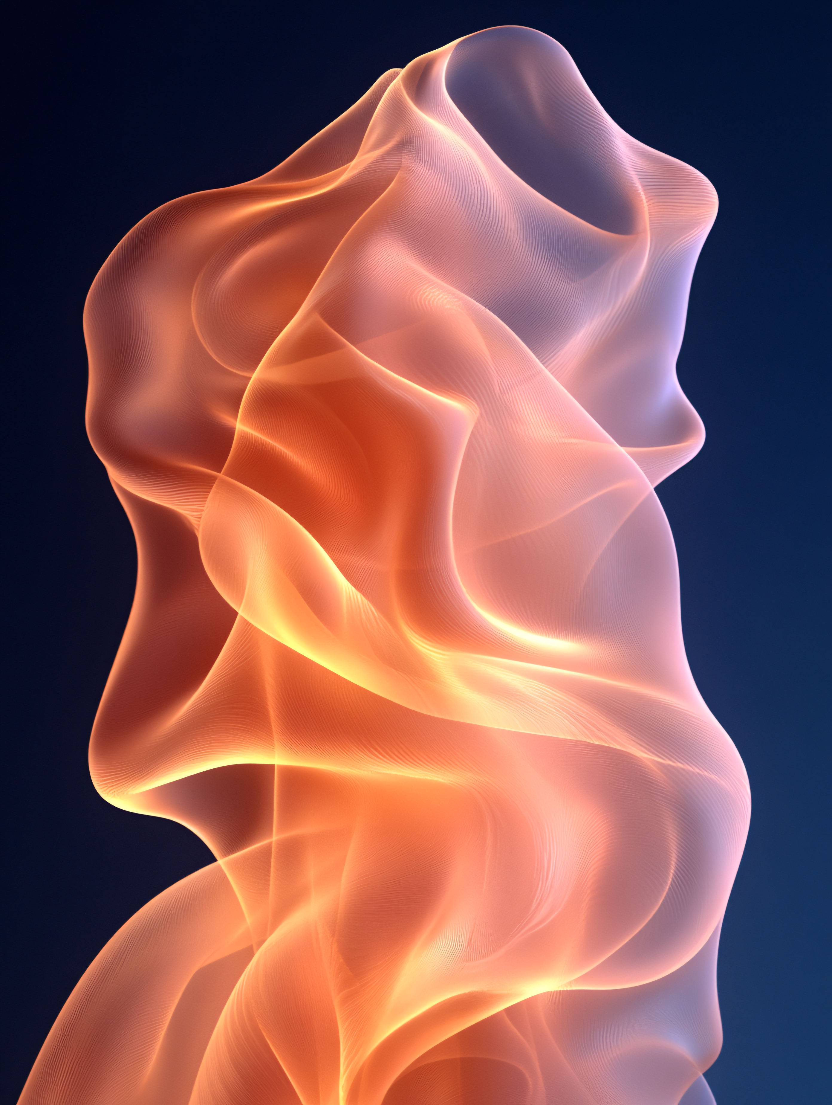 Abstract Translucent Form