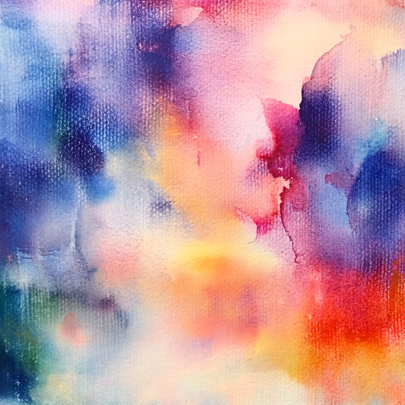 Abstract Watercolor Wash