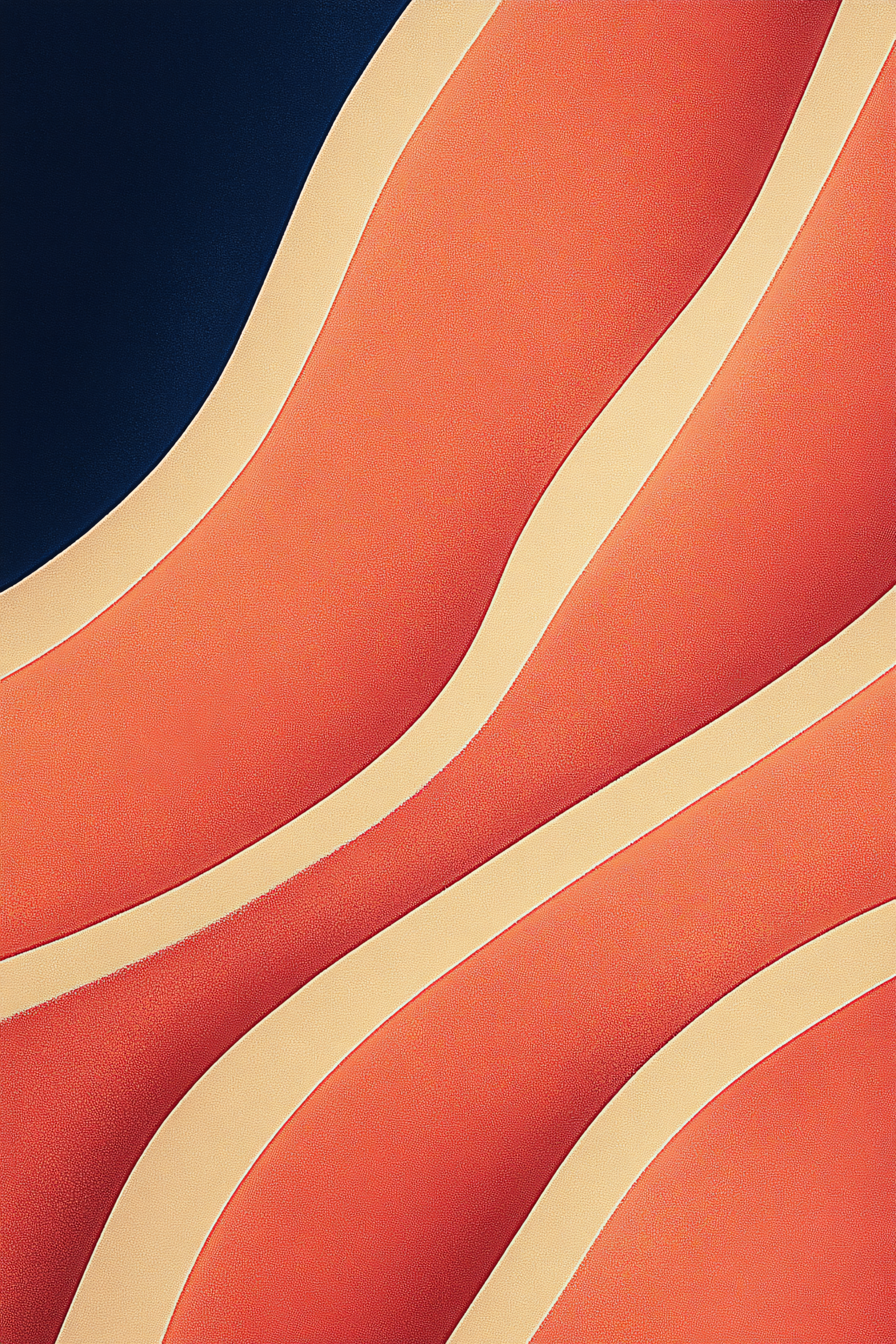 Abstract Wavy Layers