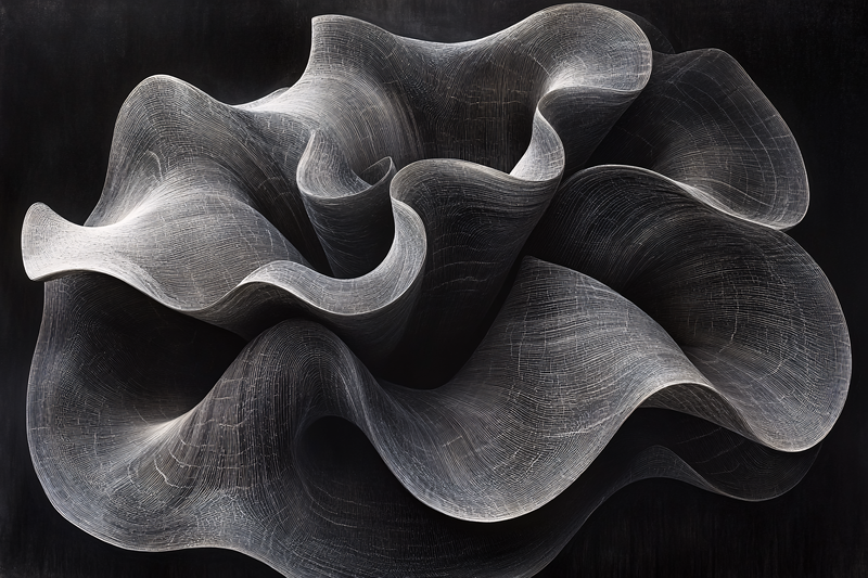 Abstract Wavy Lines