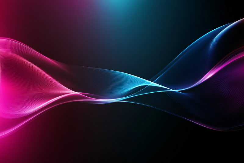 Abstract Wavy Lines