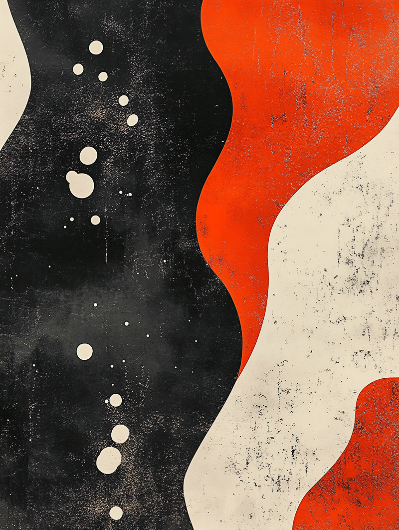 Abstract Wavy Shapes