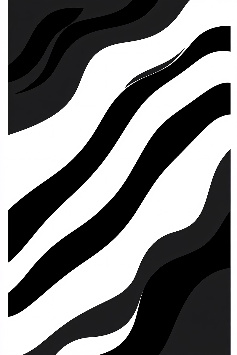 Abstract Wavy Stripes