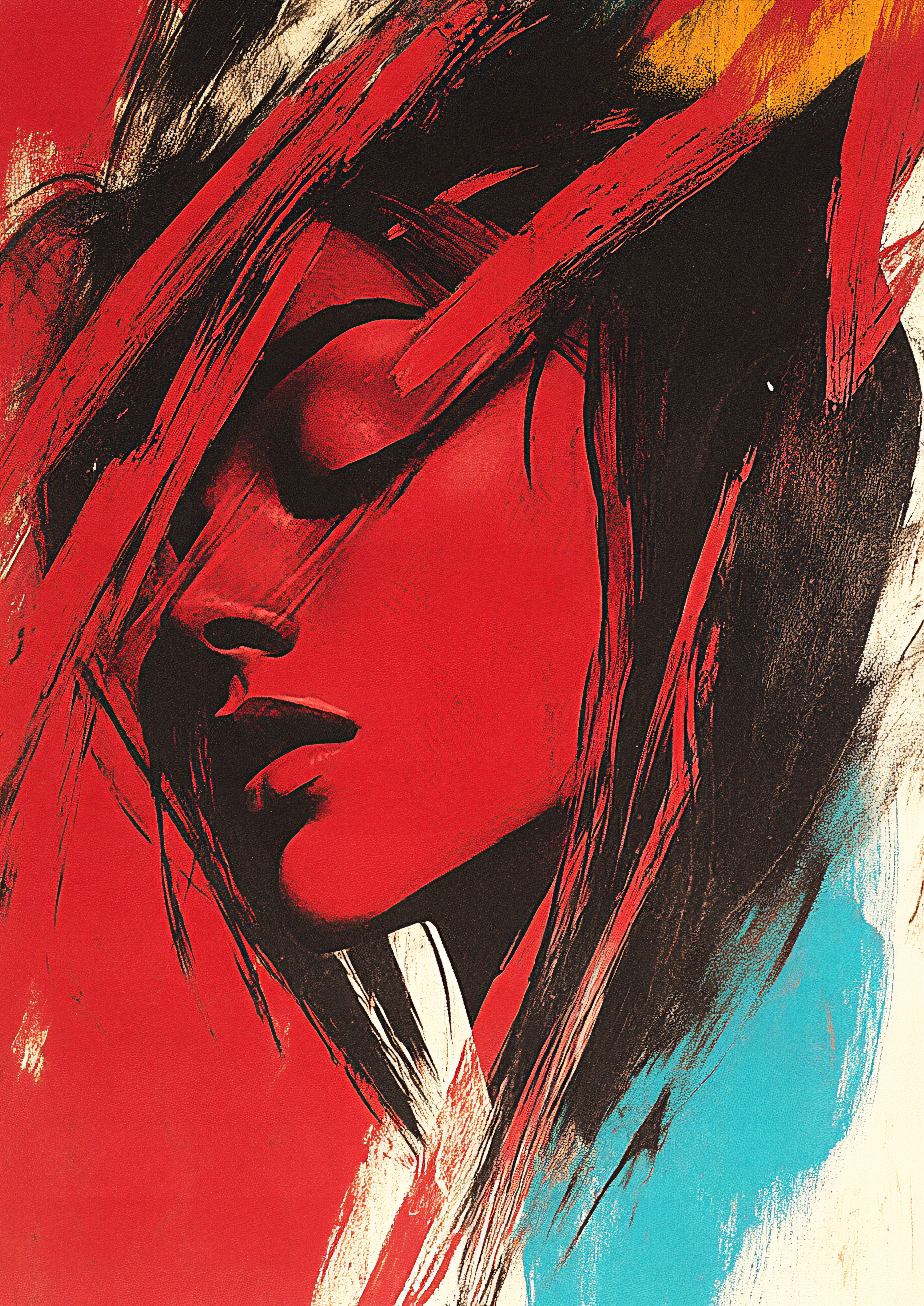 Abstract Woman Portrait