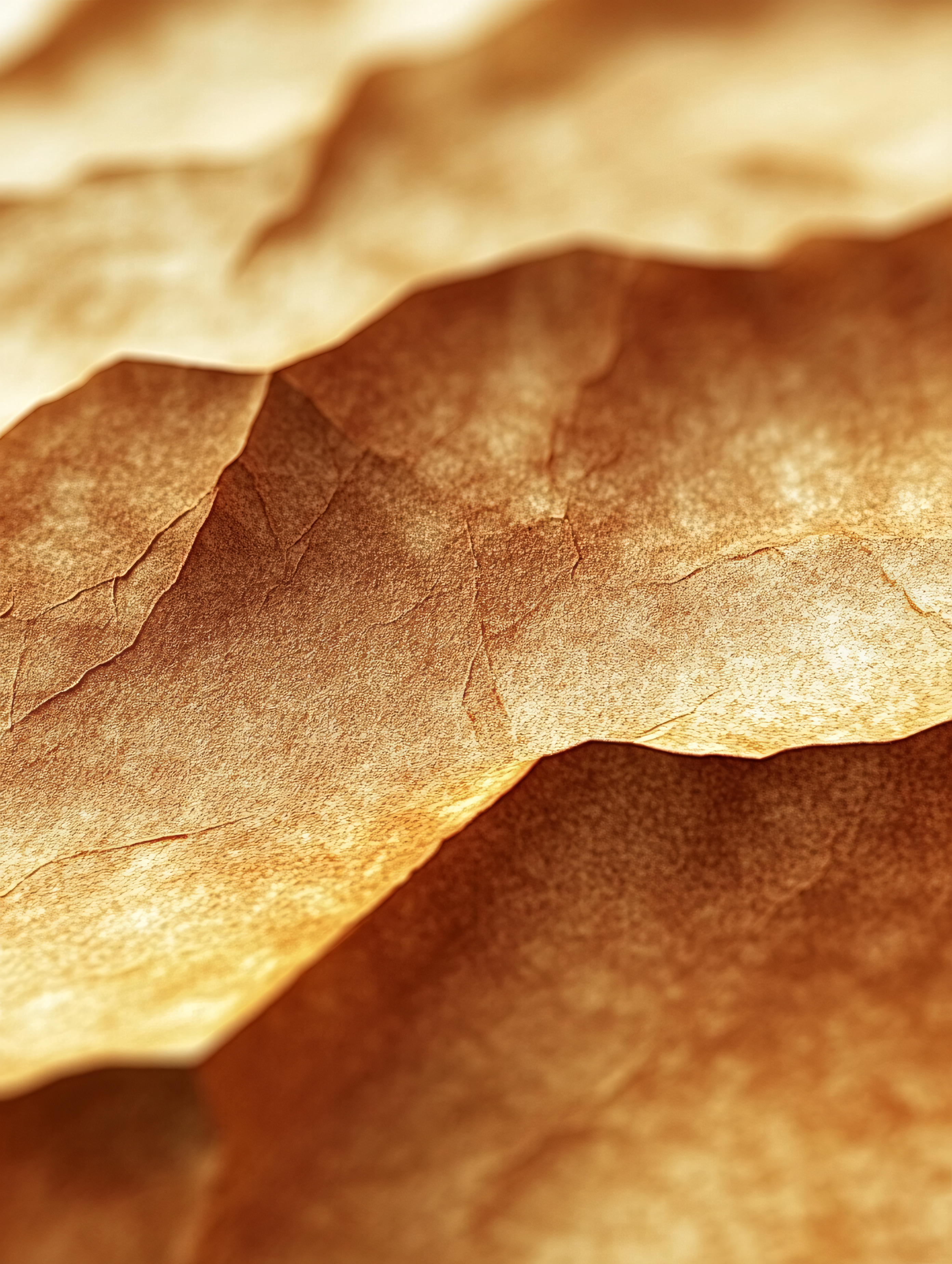 Abstract Wrinkled Brown Texture