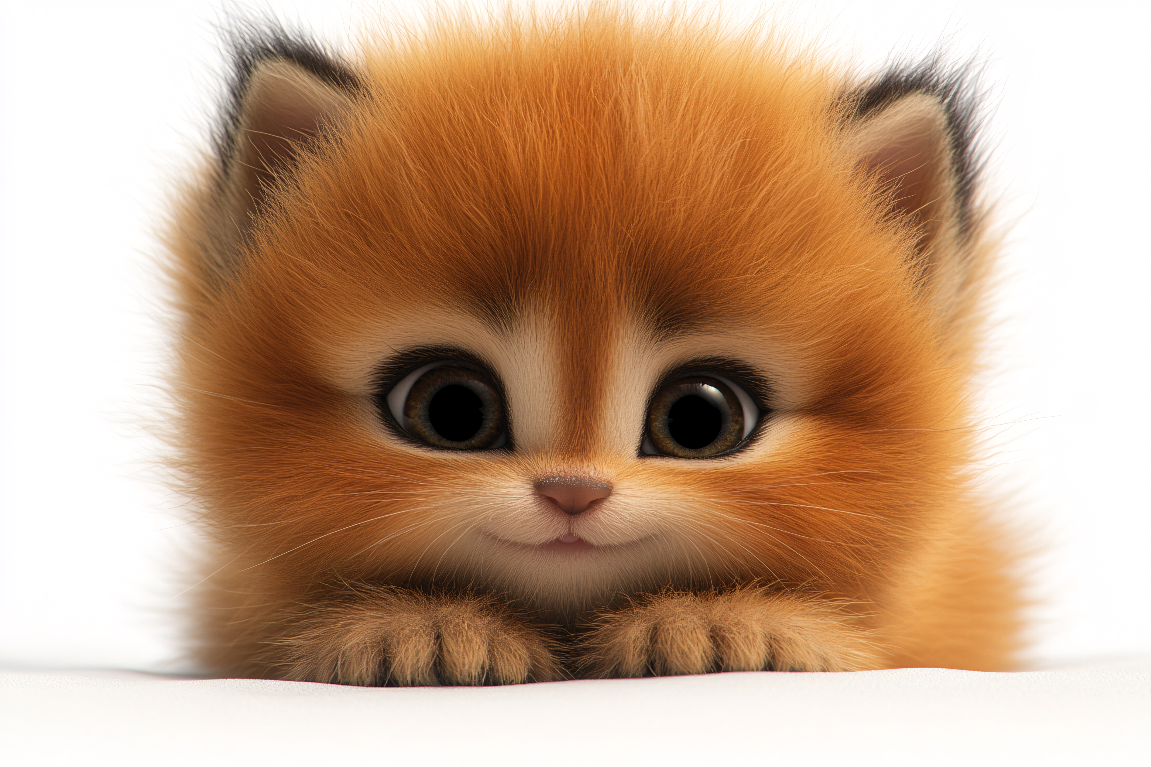 Adorable Kitten Close-Up