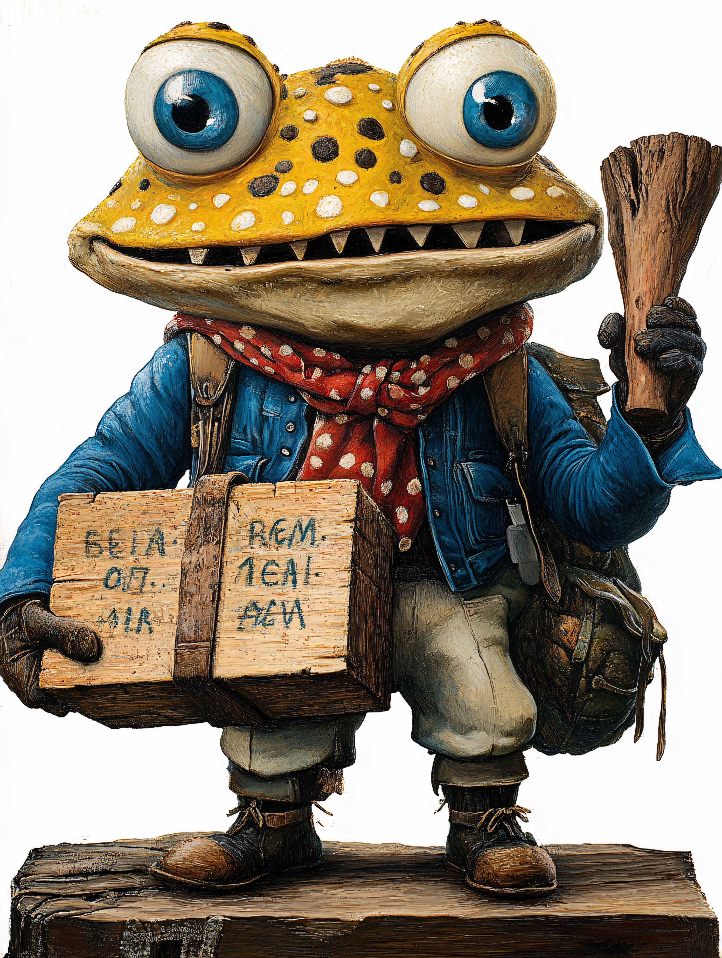 Adventurous Frog
