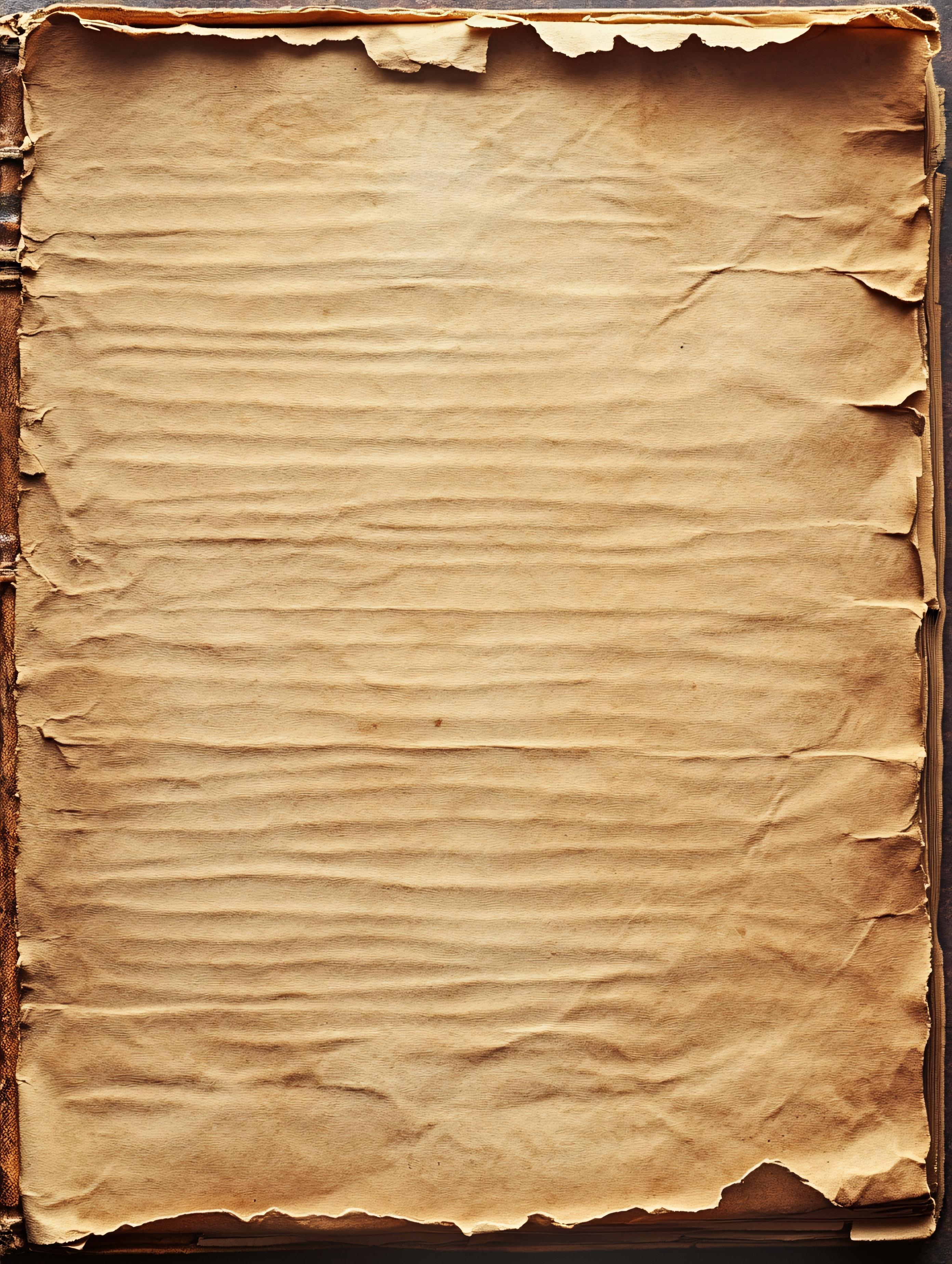 Aged Parchment Page Texture